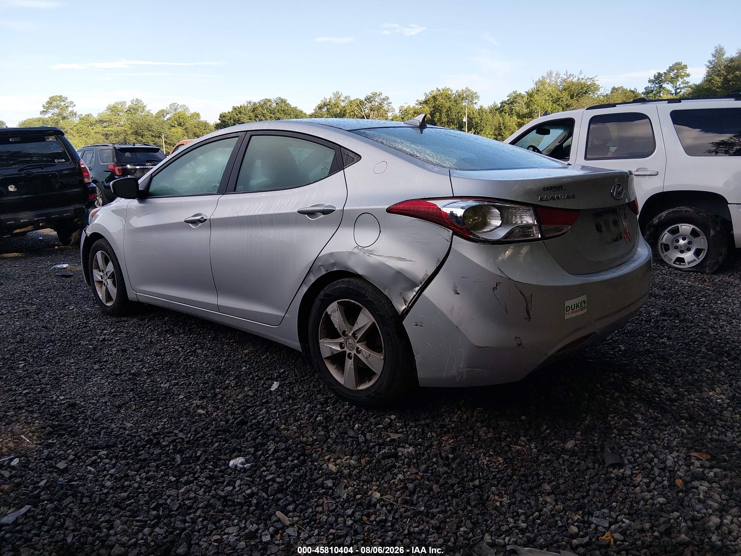 2011 Hyundai Elantra Gls (ulsan Plant) Silver vin: KMHDH4AE7BU136855