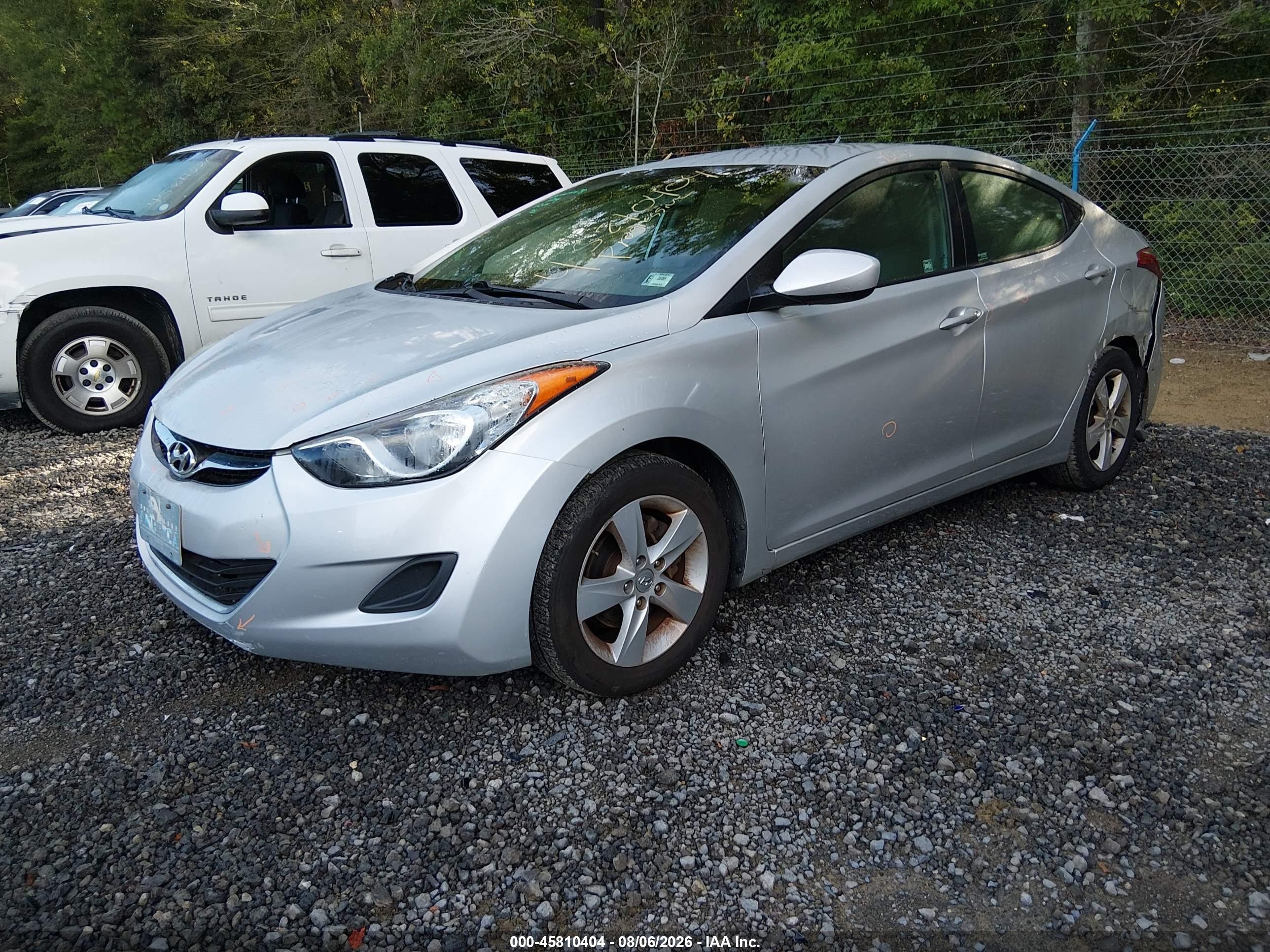 2011 Hyundai Elantra Gls (ulsan Plant) Silver vin: KMHDH4AE7BU136855