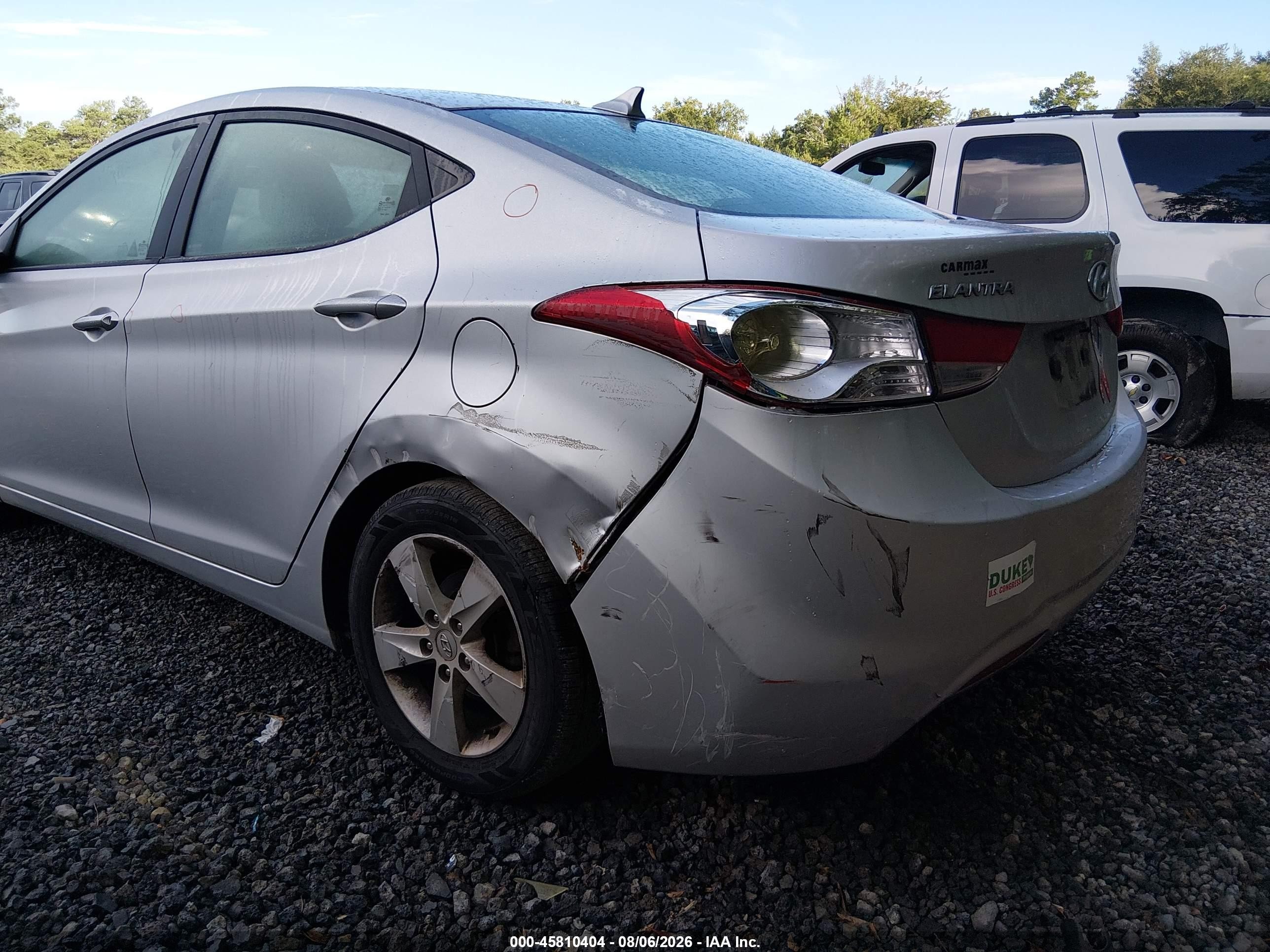 2011 Hyundai Elantra Gls (ulsan Plant) Silver vin: KMHDH4AE7BU136855