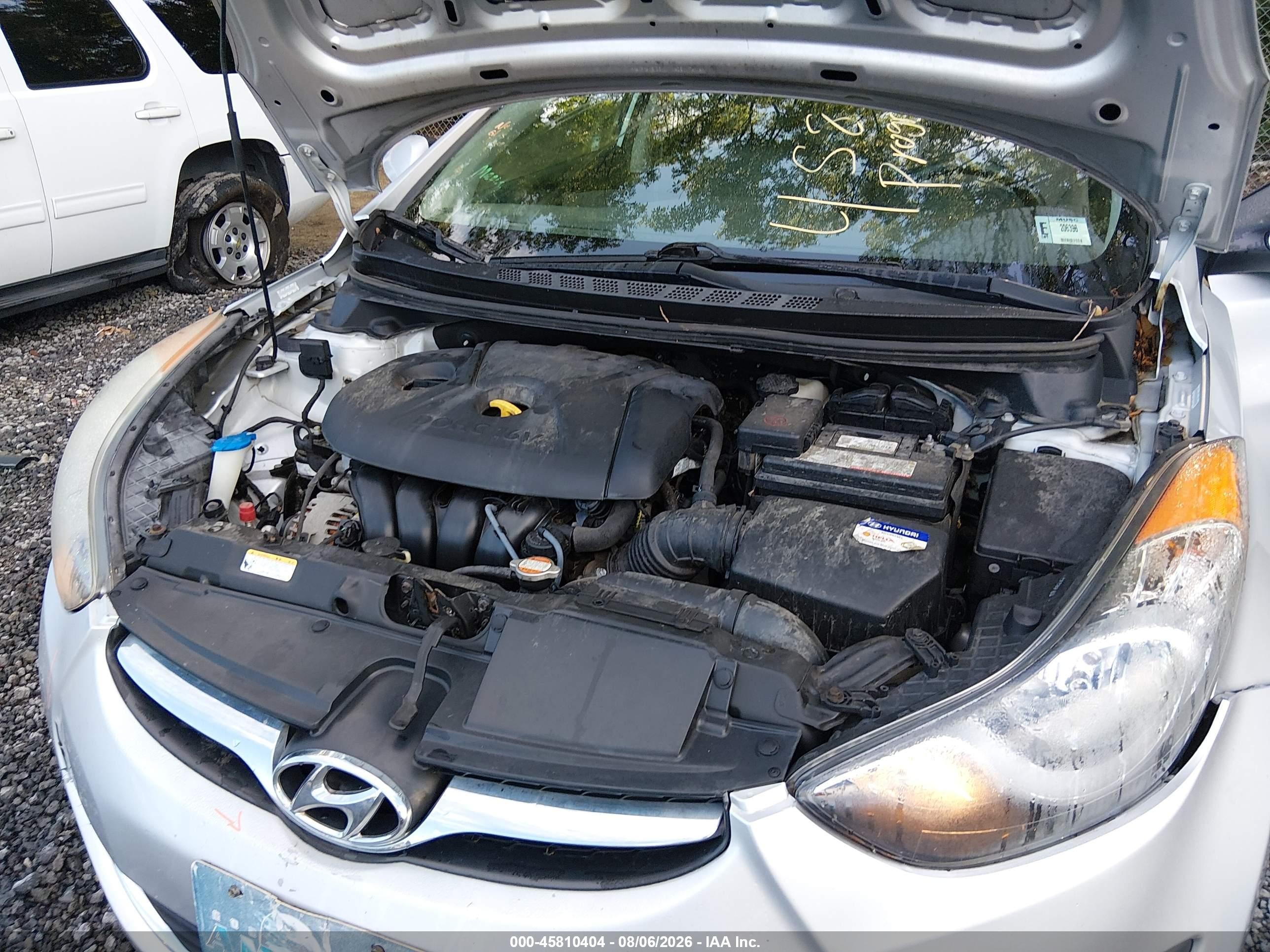 2011 Hyundai Elantra Gls (ulsan Plant) Silver vin: KMHDH4AE7BU136855