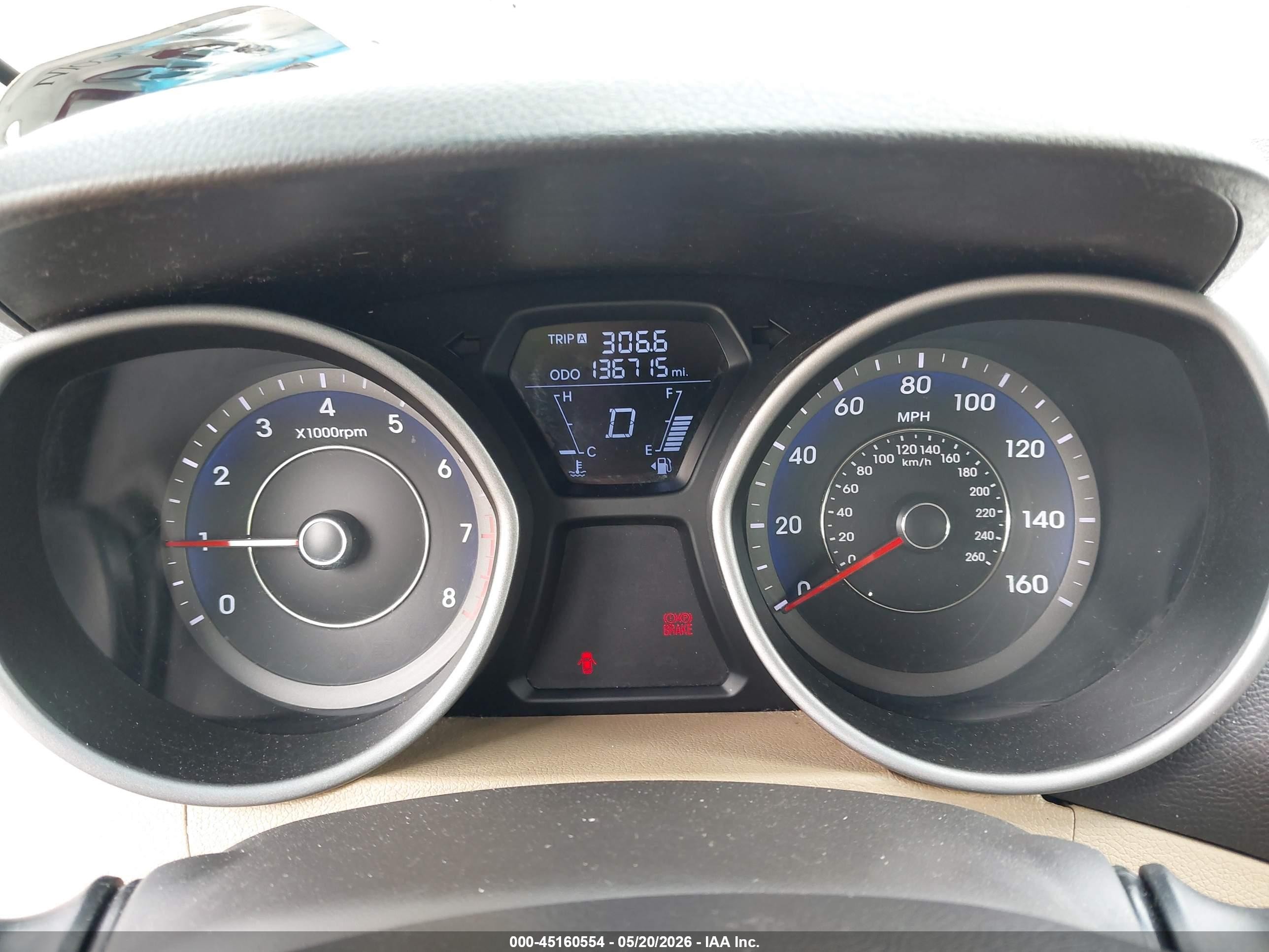 2011 Hyundai Elantra Limited (ulsan Plant) Black vin: KMHDH4AE7BU138749