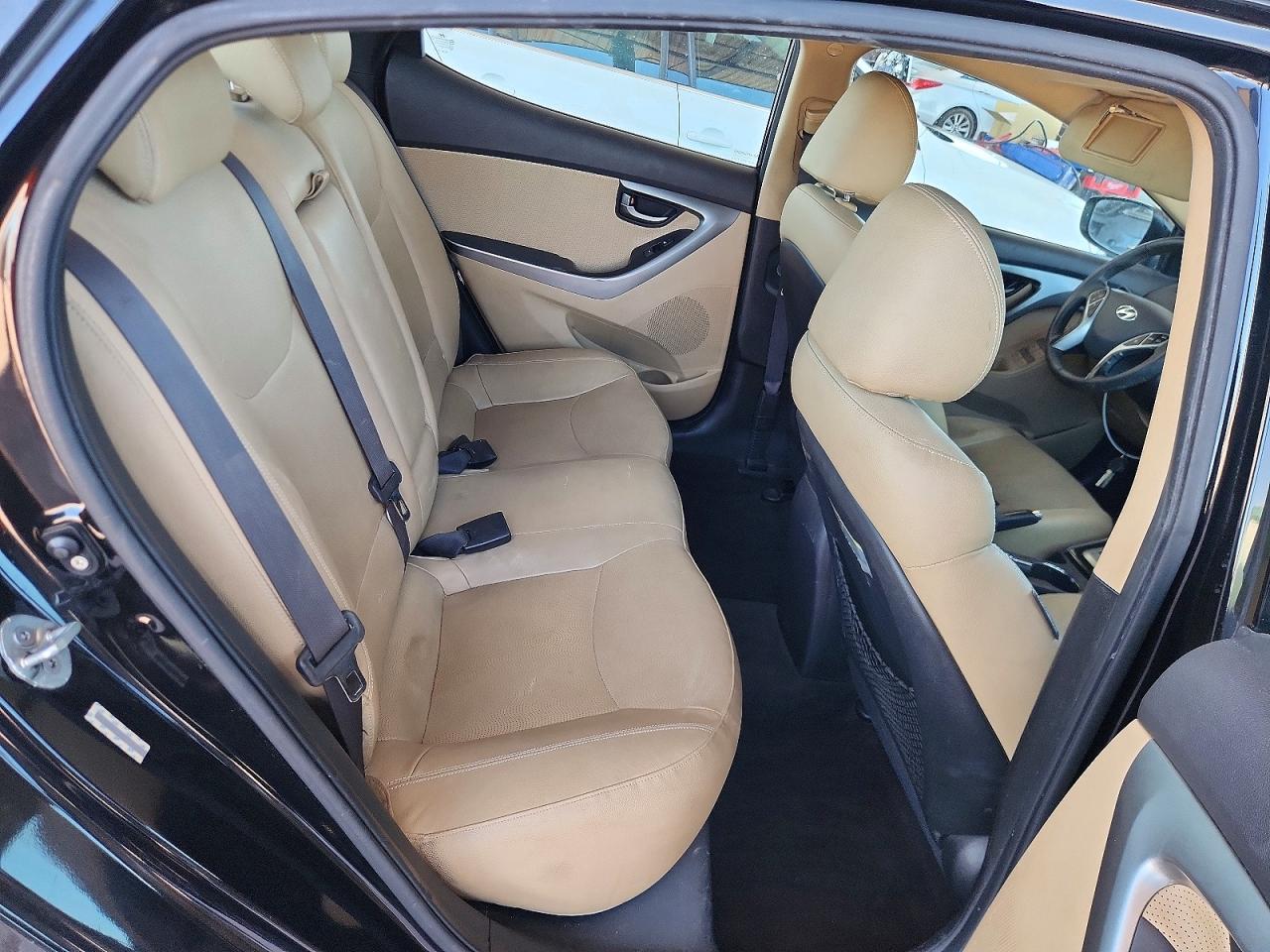 2011 Hyundai Elantra Limited Black vin: KMHDH4AE7BU157656
