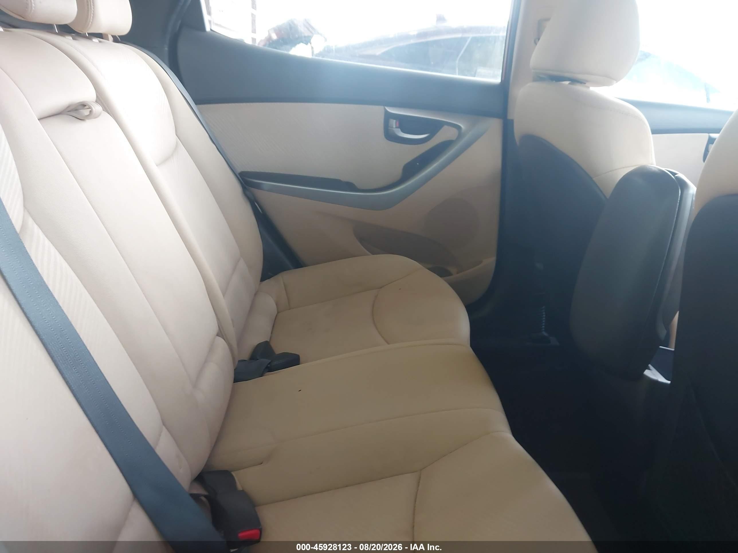 2012 Hyundai Elantra Gls (ulsan Plant) Red vin: KMHDH4AE7CU180291