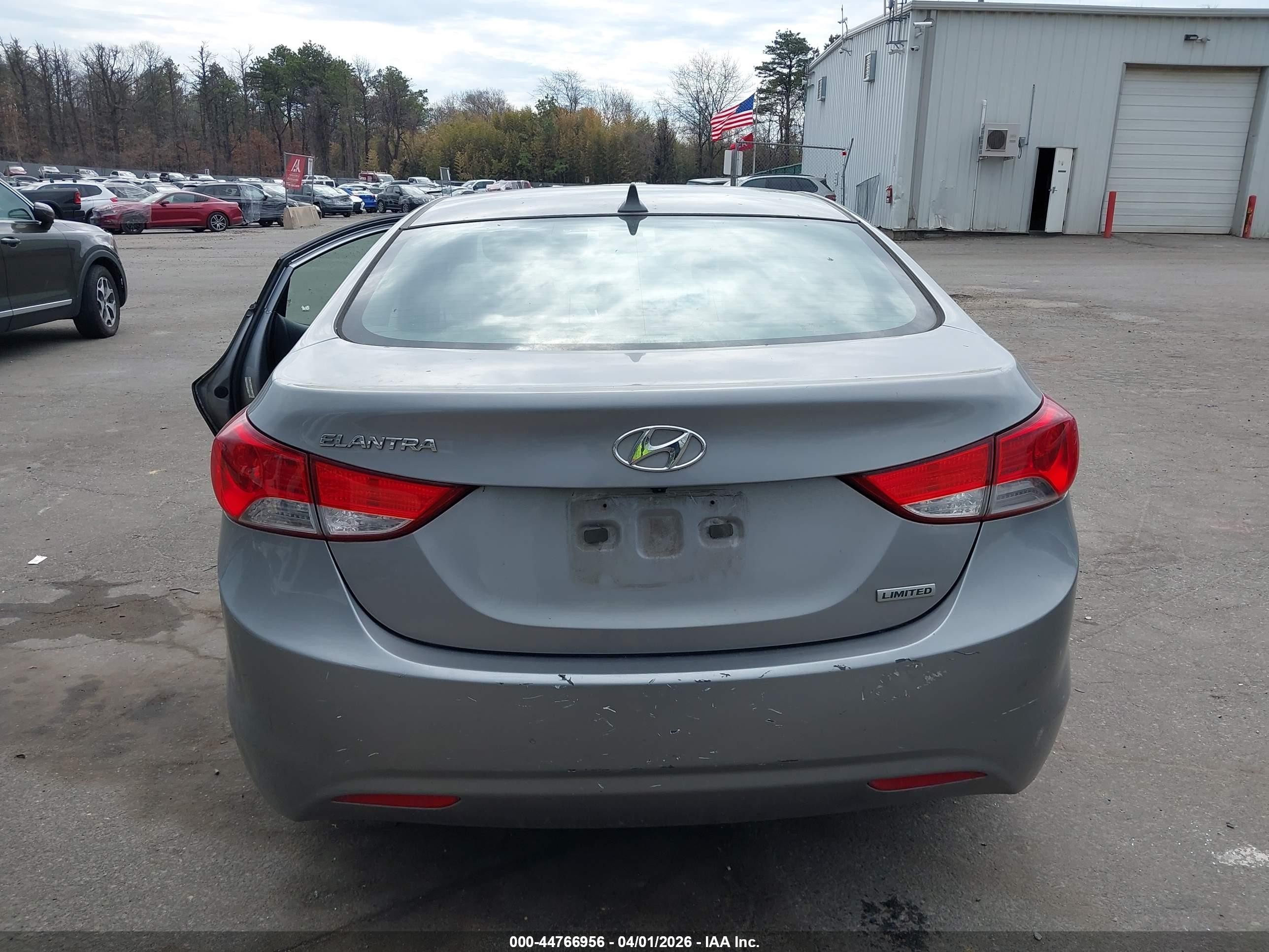 2012 Hyundai Elantra Limited (ulsan Plant) Gray vin: KMHDH4AE7CU214987