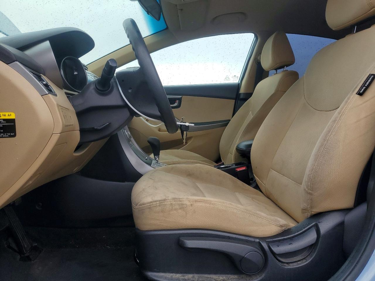 2012 Hyundai Elantra Gls Blue vin: KMHDH4AE7CU237816