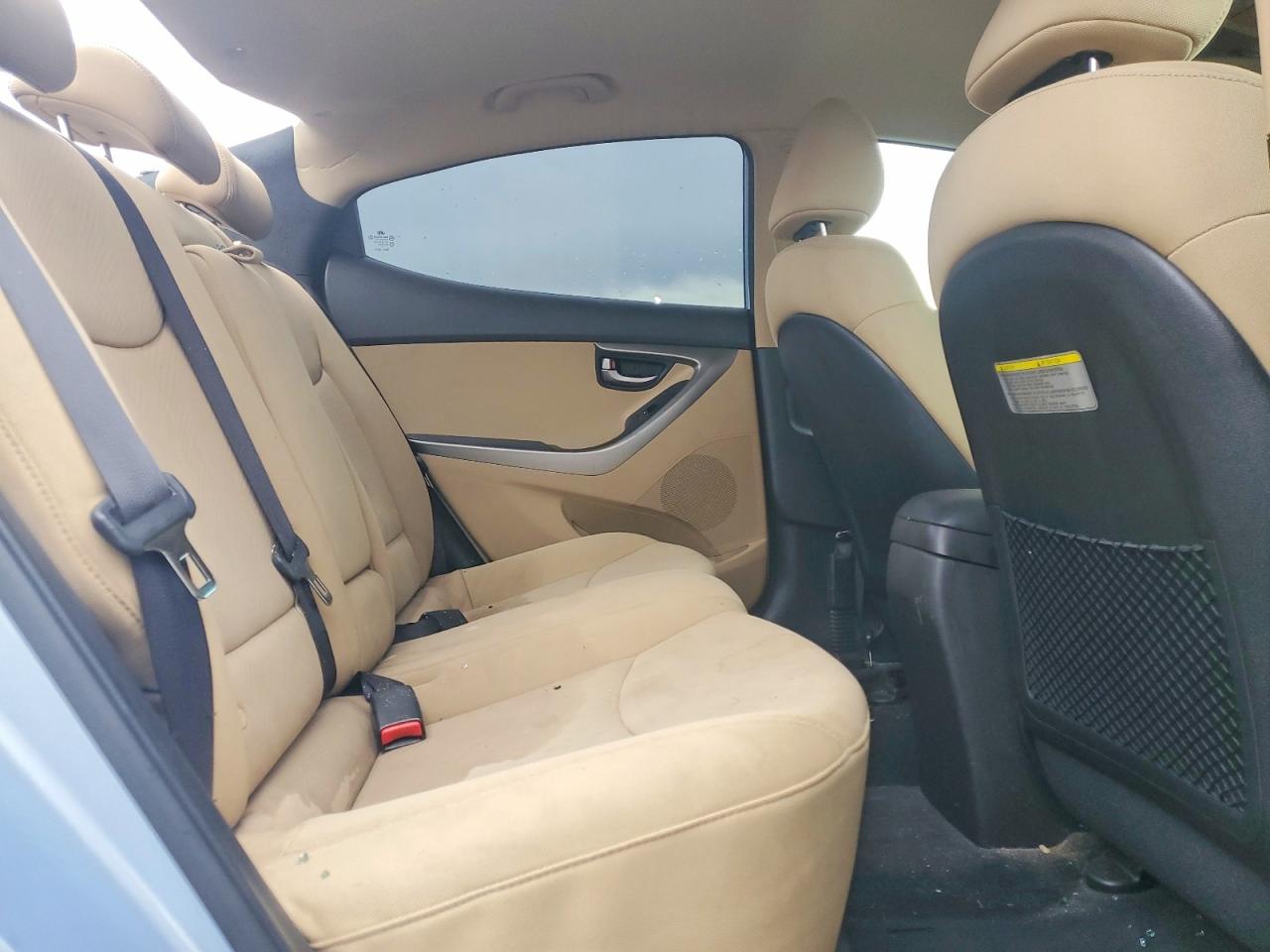 2012 Hyundai Elantra Gls Blue vin: KMHDH4AE7CU237816