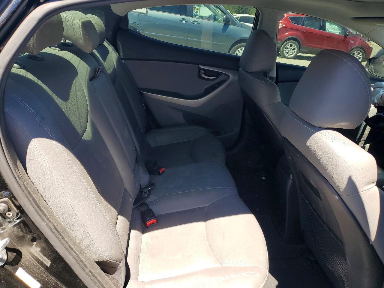 2012 Hyundai Elantra Limited Black vin: KMHDH4AE7CU272033