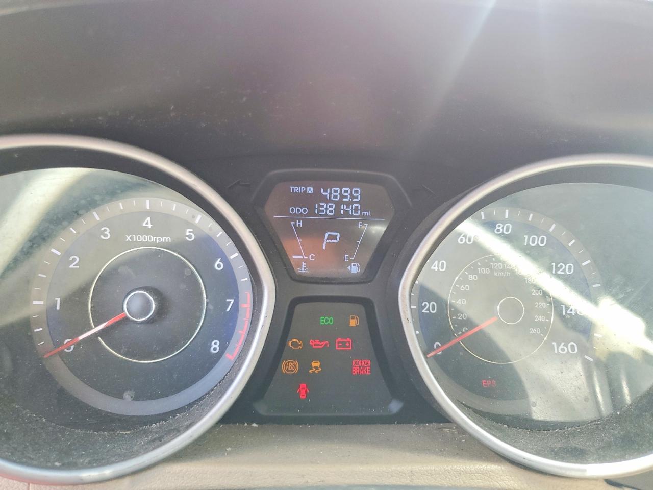 2012 Hyundai Elantra Gls Red vin: KMHDH4AE7CU289236