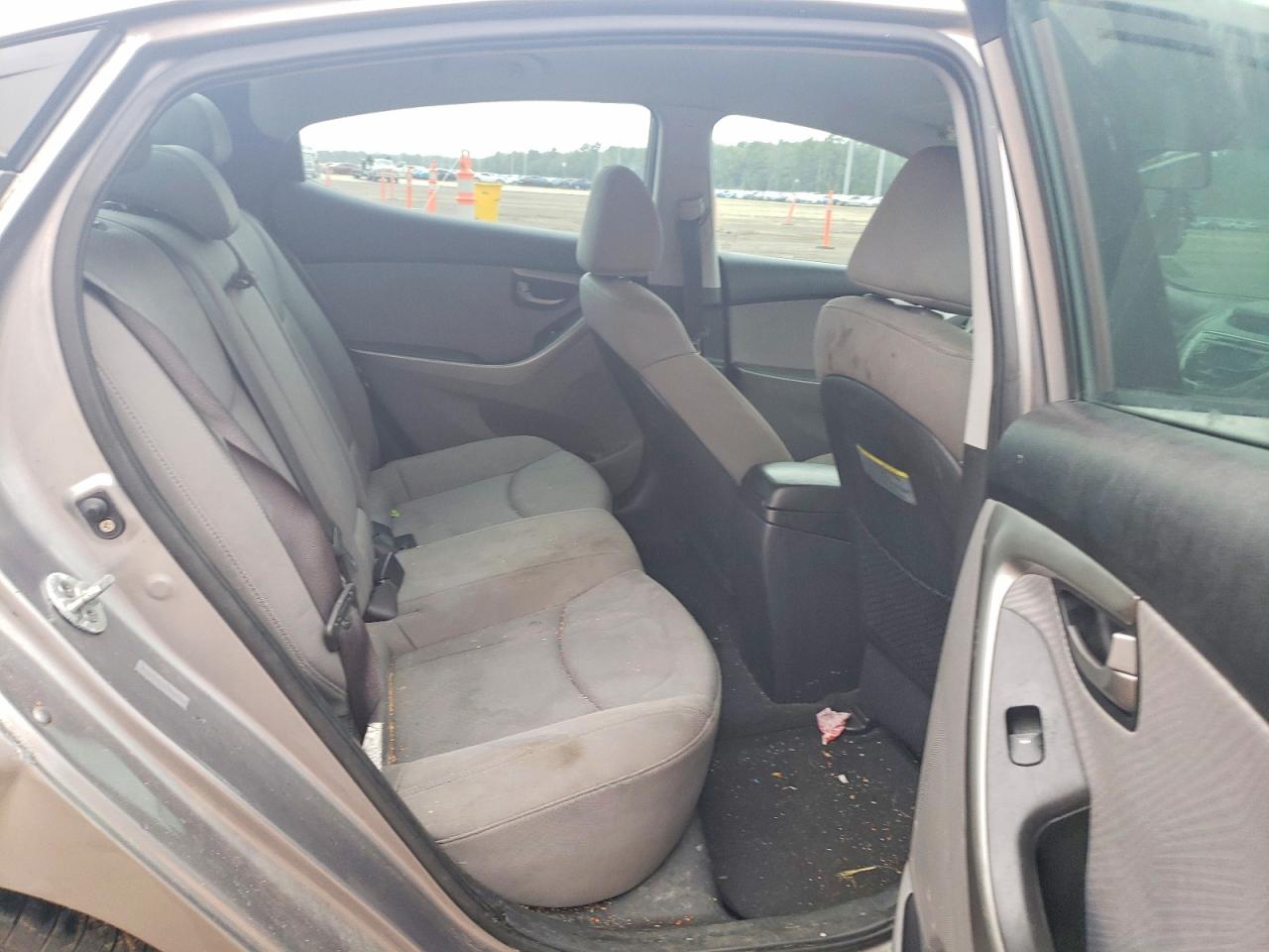 2012 Hyundai Elantra Gls Gray vin: KMHDH4AE7CU290001