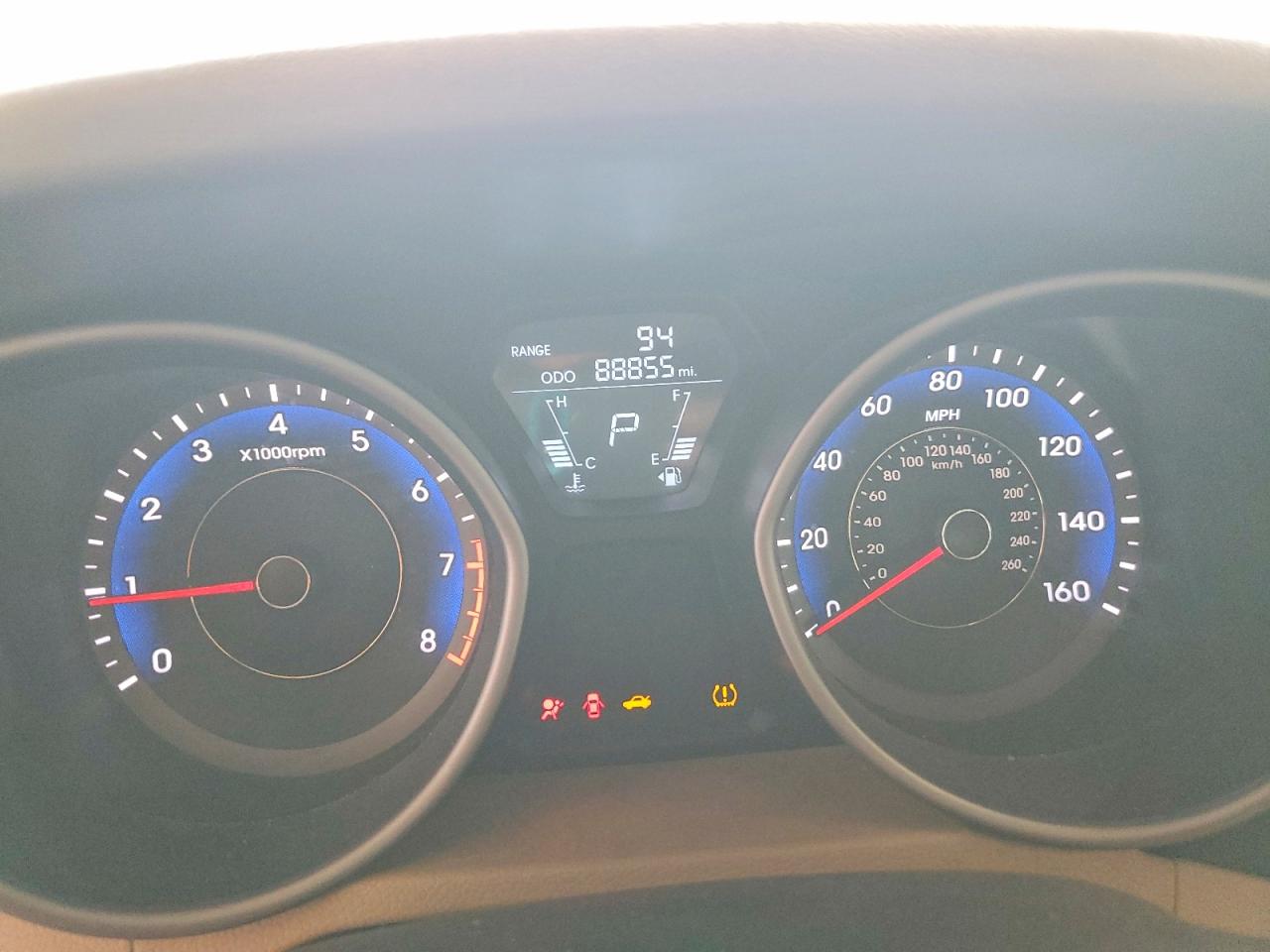 2012 Hyundai Elantra Gls Красный vin: KMHDH4AE7CU297353