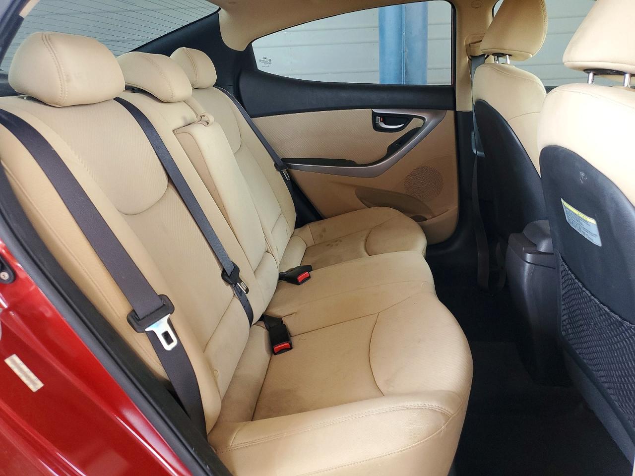 2012 Hyundai Elantra Gls Красный vin: KMHDH4AE7CU297353