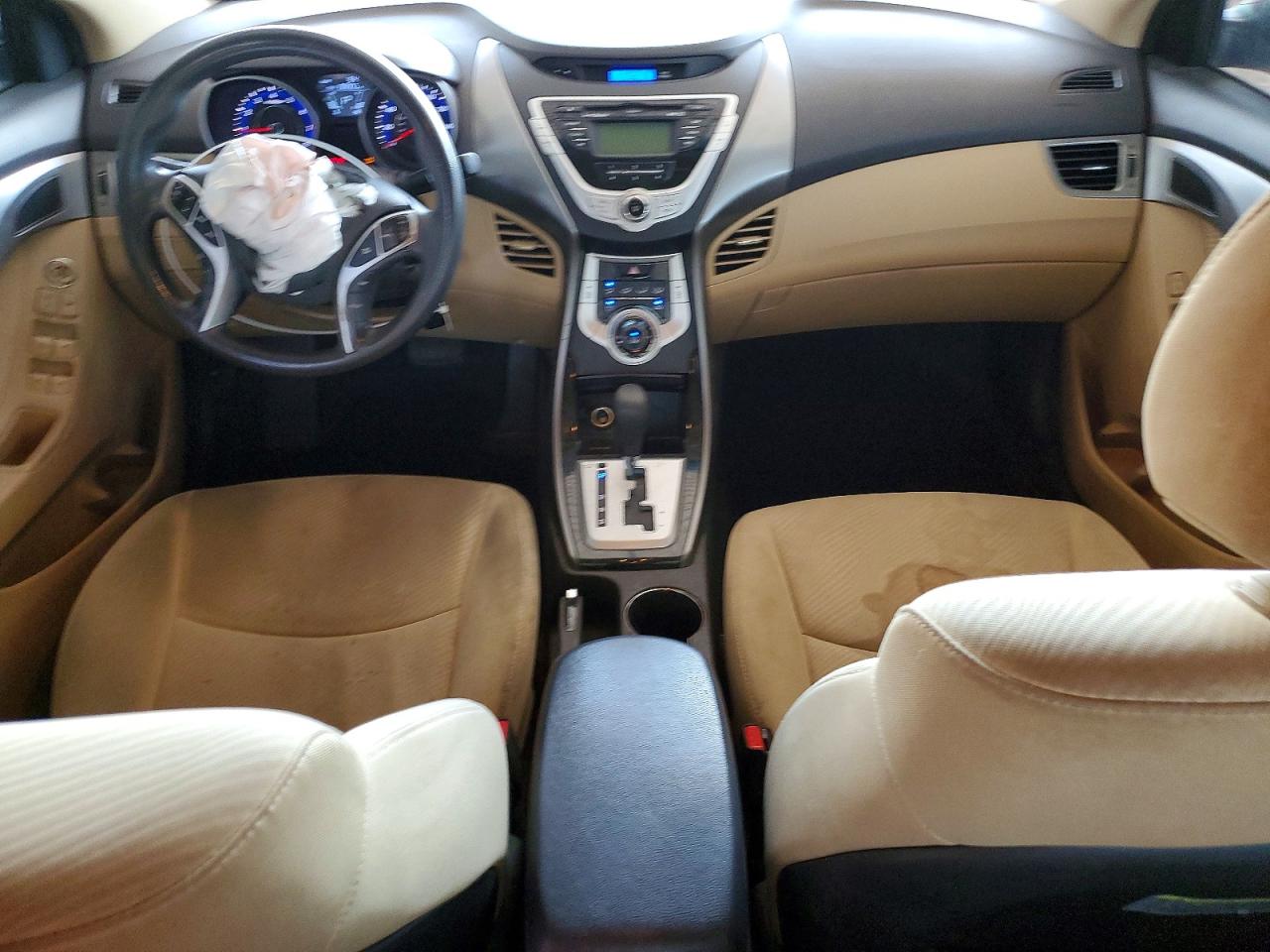 2012 Hyundai Elantra Gls Красный vin: KMHDH4AE7CU297353