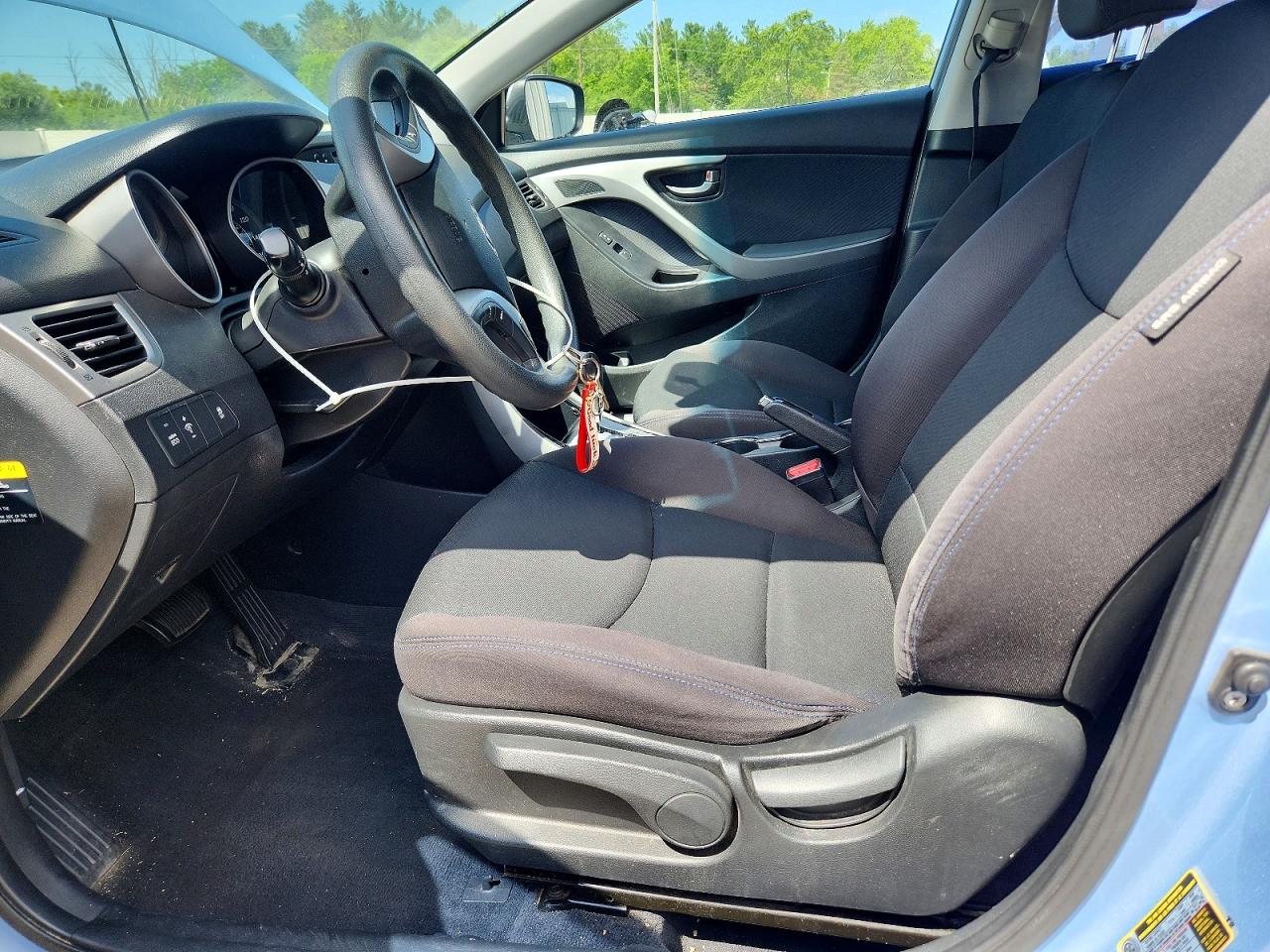 2012 Hyundai Elantra Gls/limited Blue vin: KMHDH4AE7CU322882