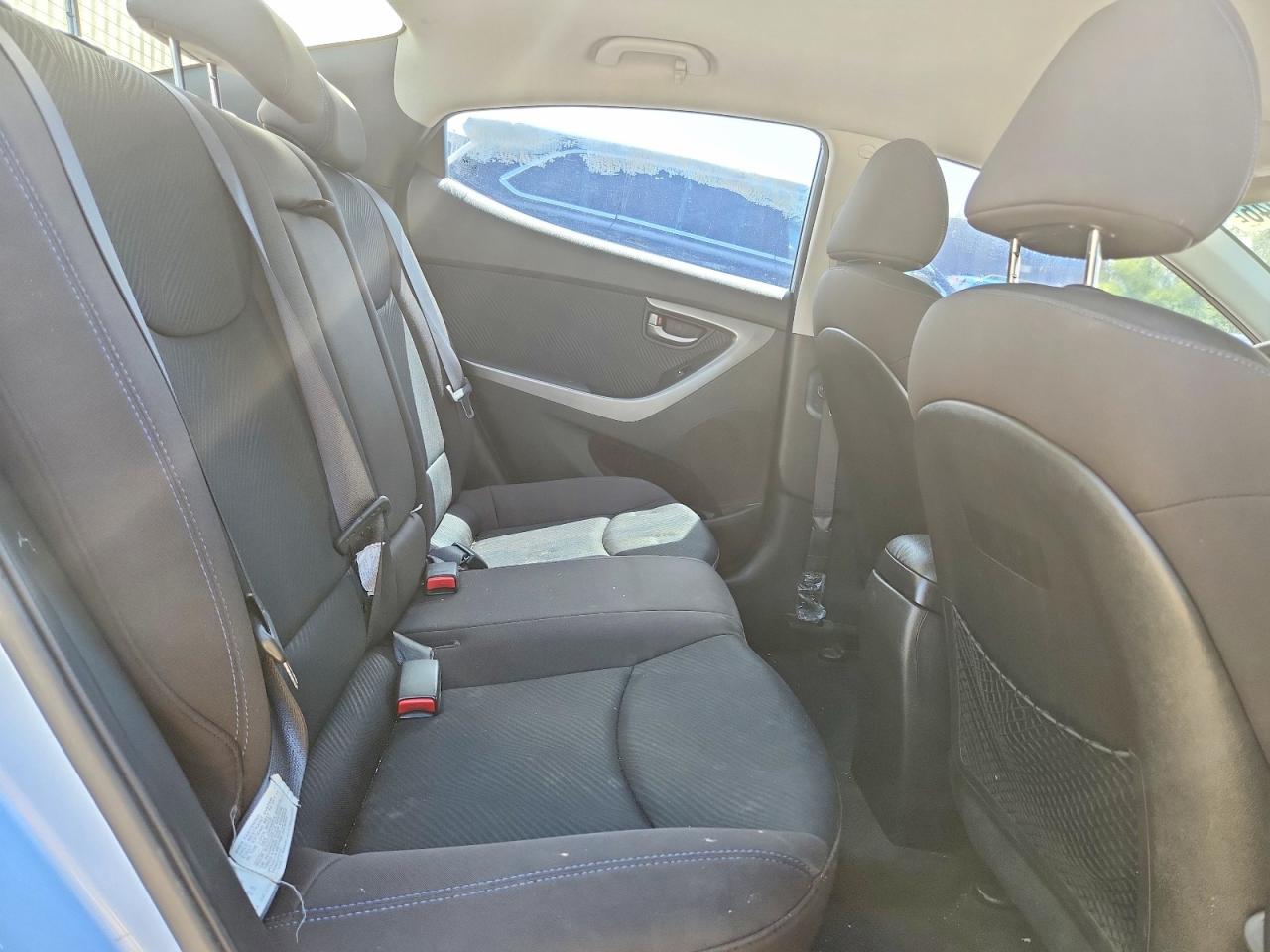 2012 Hyundai Elantra Gls/limited Blue vin: KMHDH4AE7CU322882