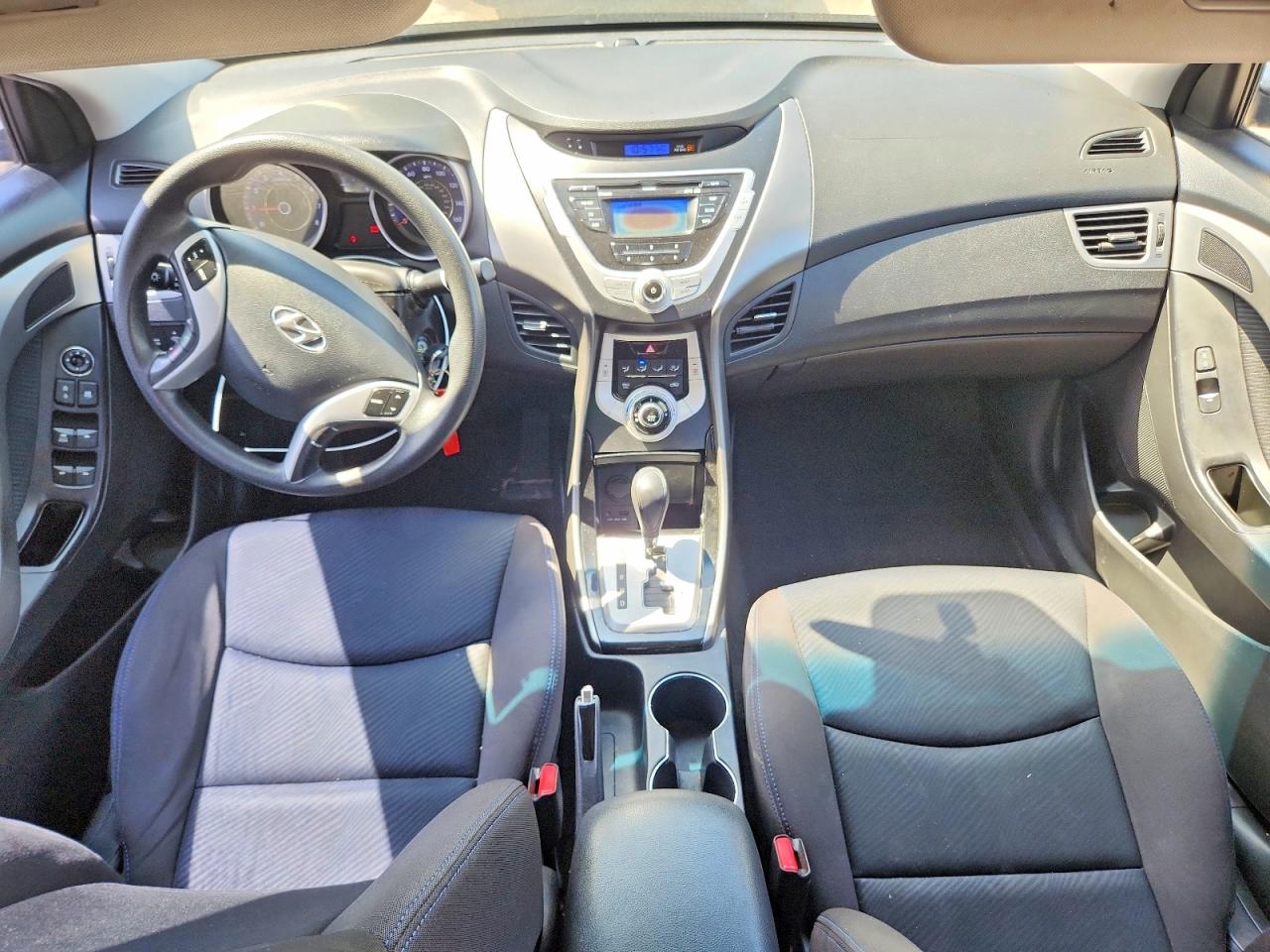 2012 Hyundai Elantra Gls/limited Blue vin: KMHDH4AE7CU322882