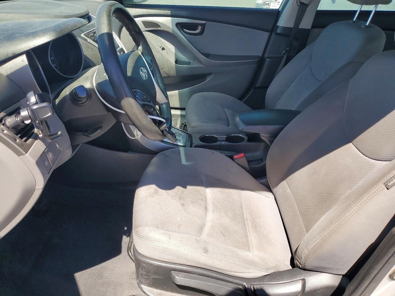 2012 Hyundai Elantra Gls Silver vin: KMHDH4AE7CU339889