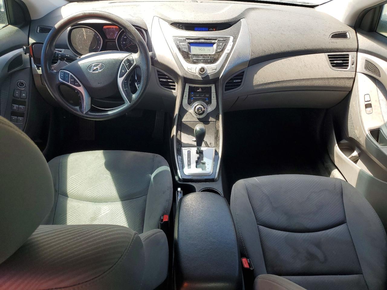 2012 Hyundai Elantra Gls Silver vin: KMHDH4AE7CU339889