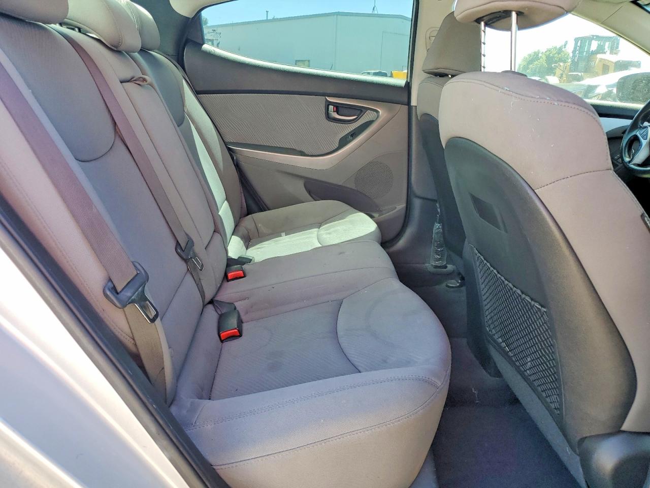 2012 Hyundai Elantra Gls Silver vin: KMHDH4AE7CU339889