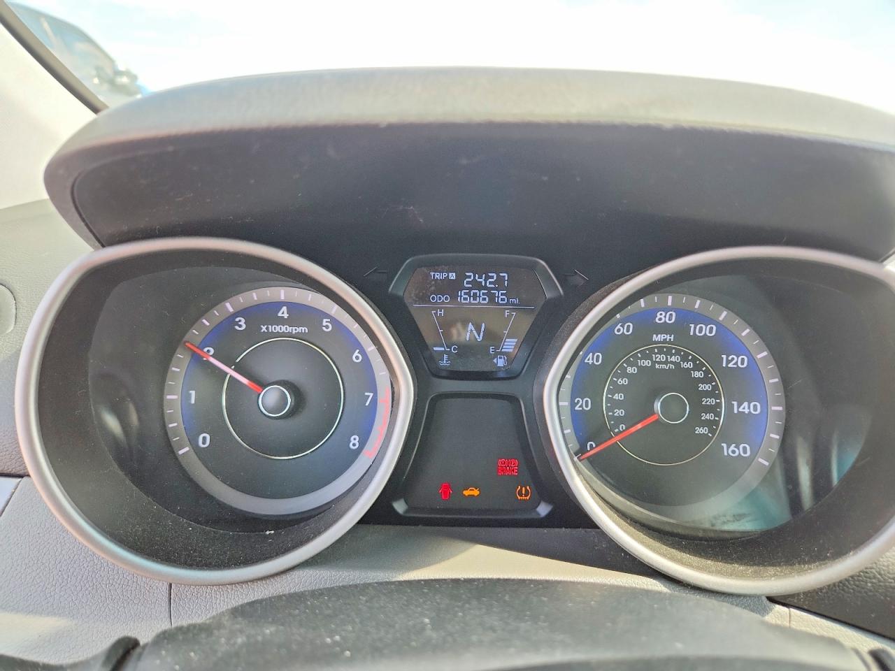 2012 Hyundai Elantra Gls Silver vin: KMHDH4AE7CU349631