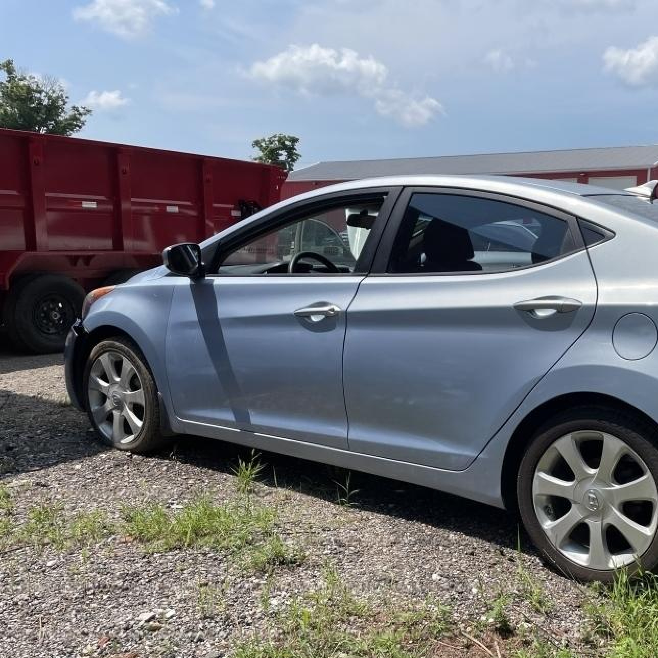 2012 Hyundai Elantra Limited (ulsan Plant) Silver vin: KMHDH4AE7CU355669