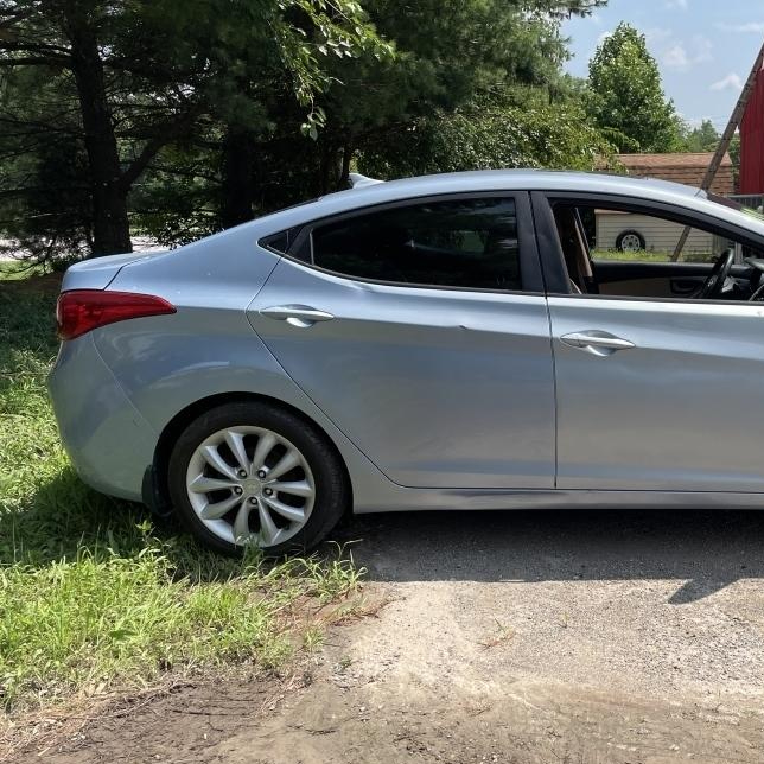 2012 Hyundai Elantra Limited (ulsan Plant) Silver vin: KMHDH4AE7CU355669