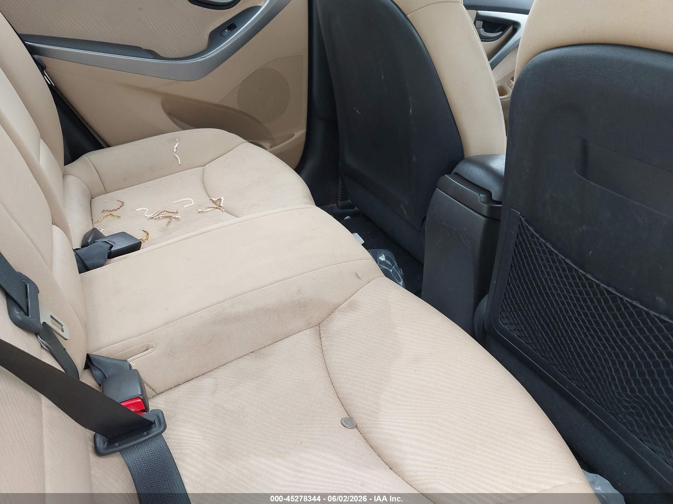 2012 Hyundai Elantra Gls (ulsan Plant) Red vin: KMHDH4AE7CU355980