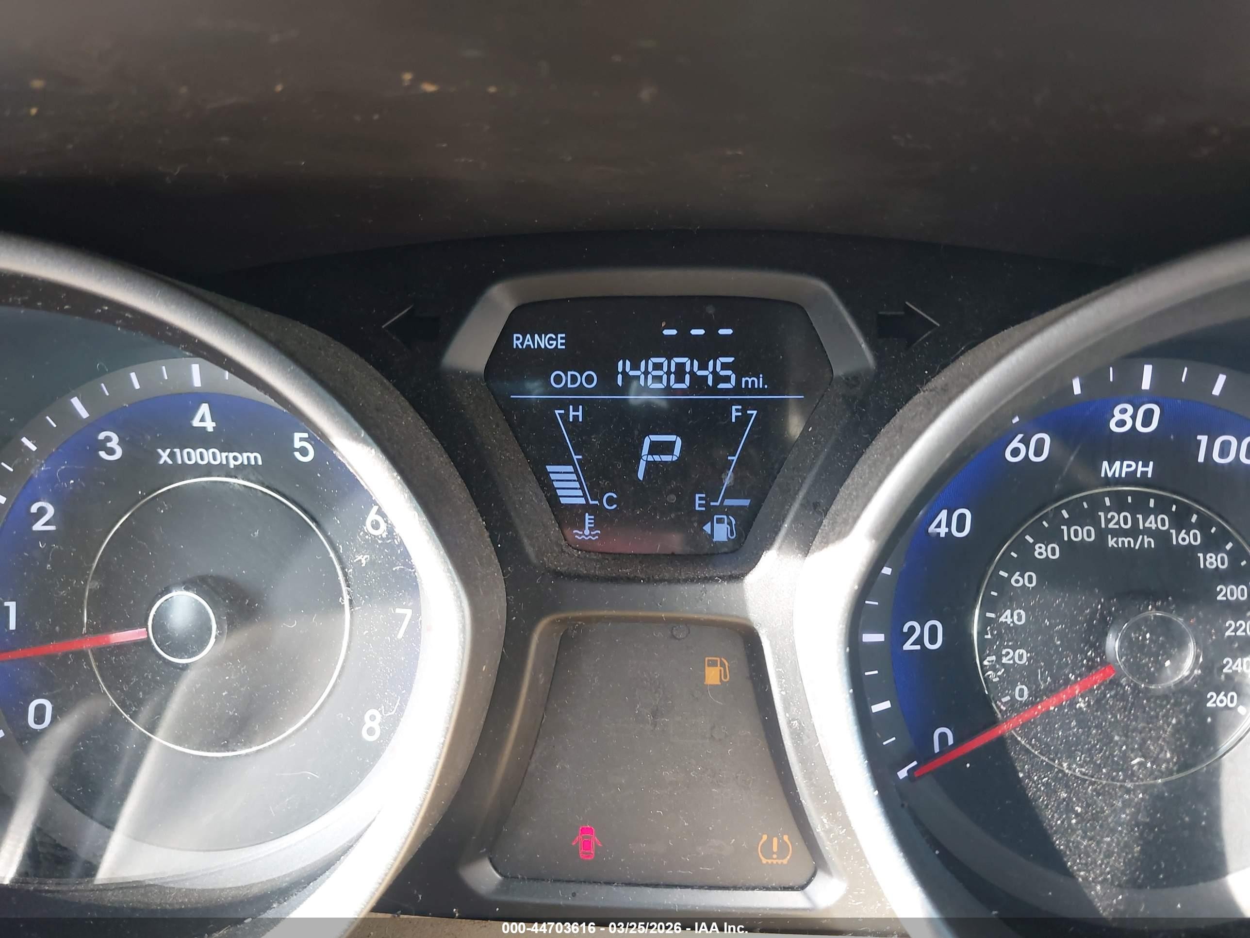 2012 Hyundai Elantra Limited (ulsan Plant) Burgundy vin: KMHDH4AE7CU466593