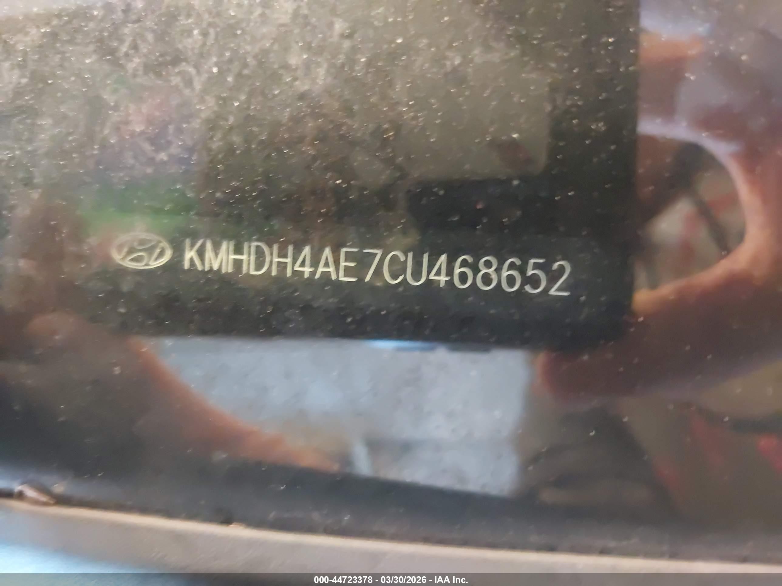 2012 Hyundai Elantra Limited (ulsan Plant) Красный vin: KMHDH4AE7CU468652