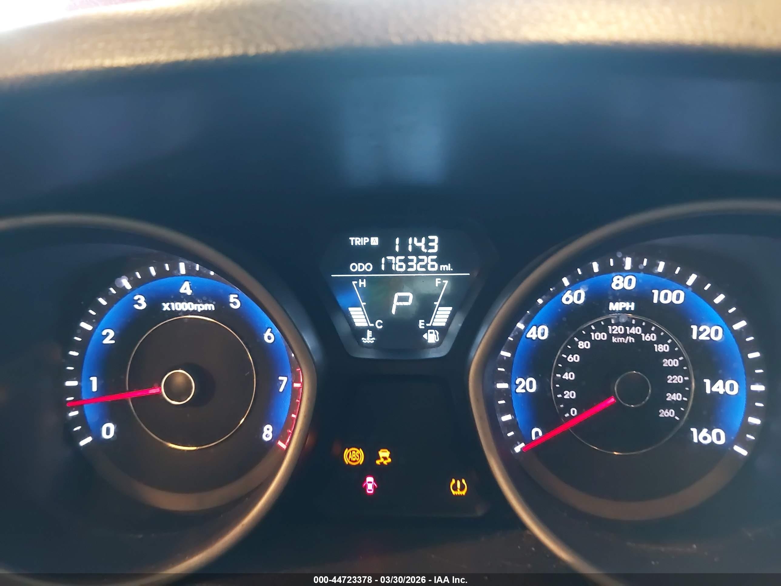2012 Hyundai Elantra Limited (ulsan Plant) Красный vin: KMHDH4AE7CU468652