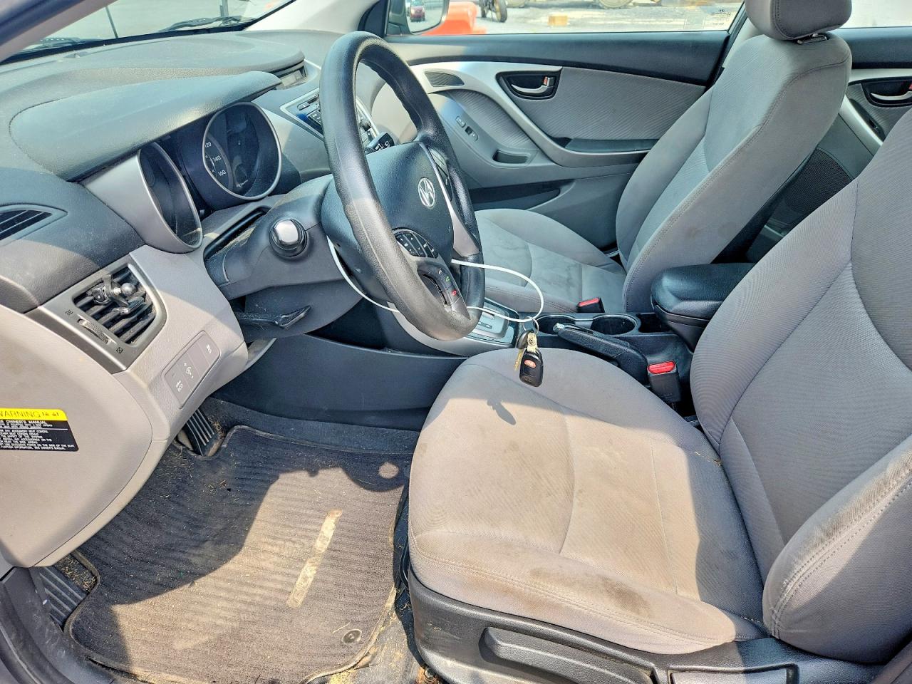 2013 Hyundai Elantra Gls Серебряный vin: KMHDH4AE7DU000812