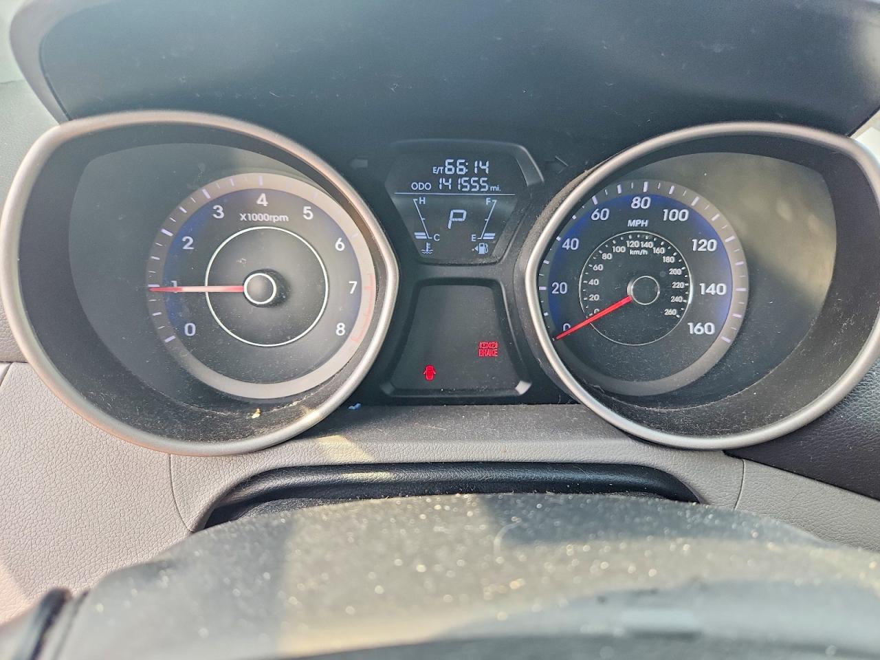 2013 Hyundai Elantra Gls Серебряный vin: KMHDH4AE7DU000812