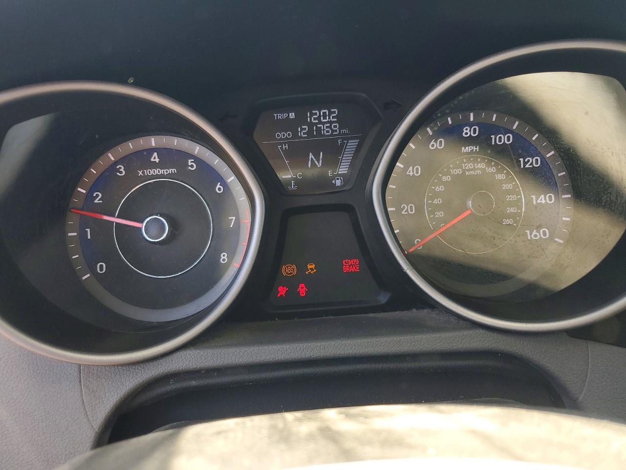 2013 Hyundai Elantra Gls Blue vin: KMHDH4AE7DU010725
