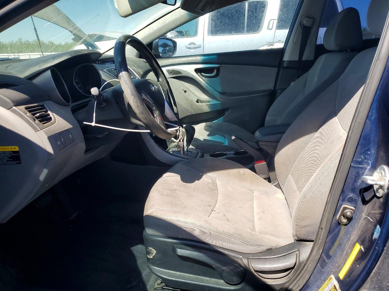 2013 Hyundai Elantra Gls Blue vin: KMHDH4AE7DU010725