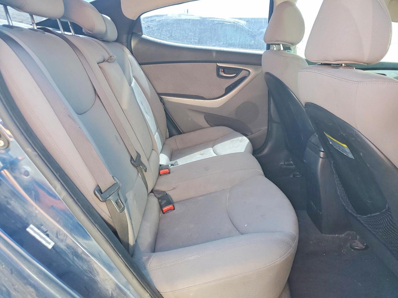 2013 Hyundai Elantra Gls Blue vin: KMHDH4AE7DU010725