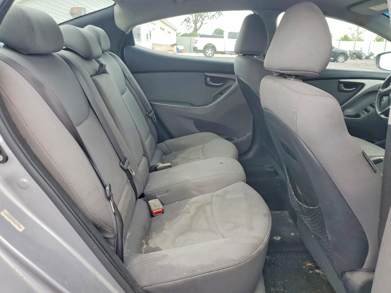 2013 Hyundai Elantra Gls Gray vin: KMHDH4AE7DU495030