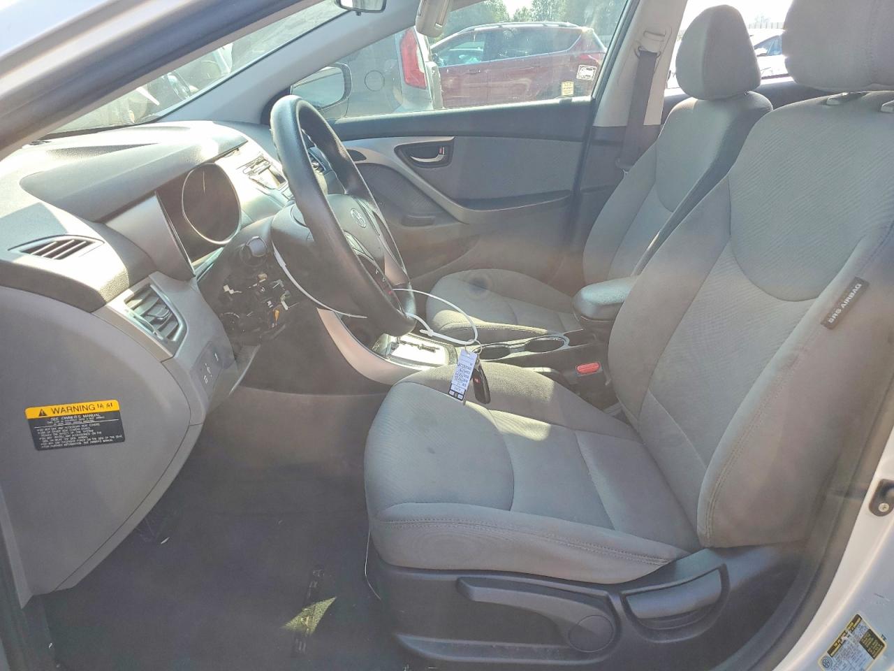 2013 Hyundai Elantra Gls Silver vin: KMHDH4AE7DU530620