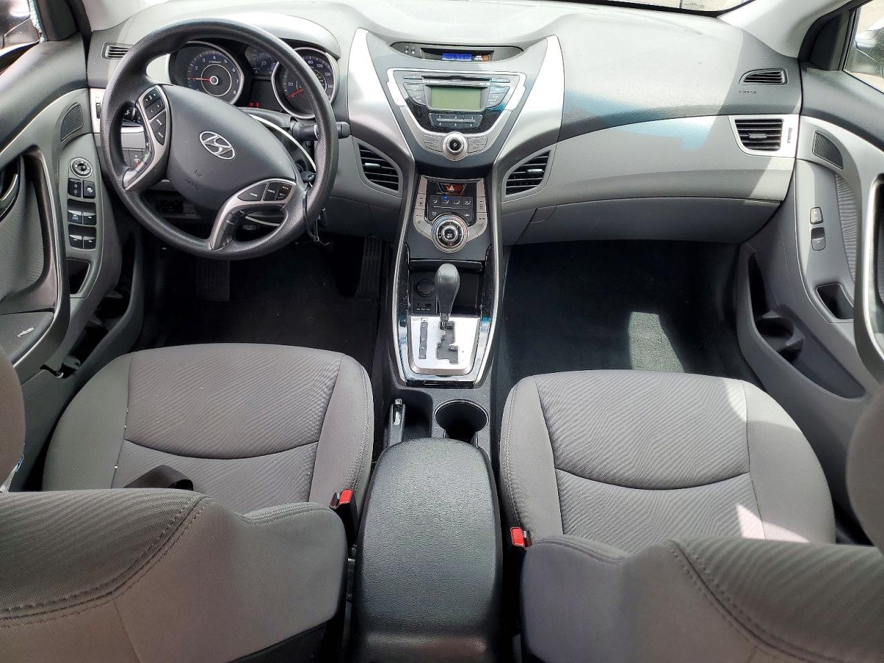 2013 Hyundai Elantra Gls Silver vin: KMHDH4AE7DU586413