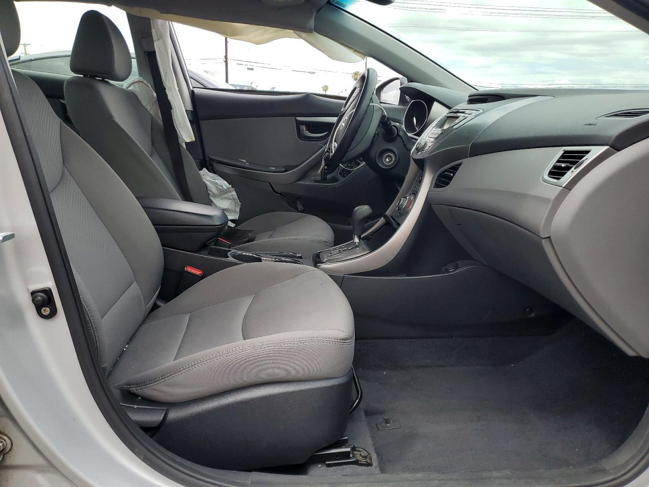 2013 Hyundai Elantra Gls Silver vin: KMHDH4AE7DU586413