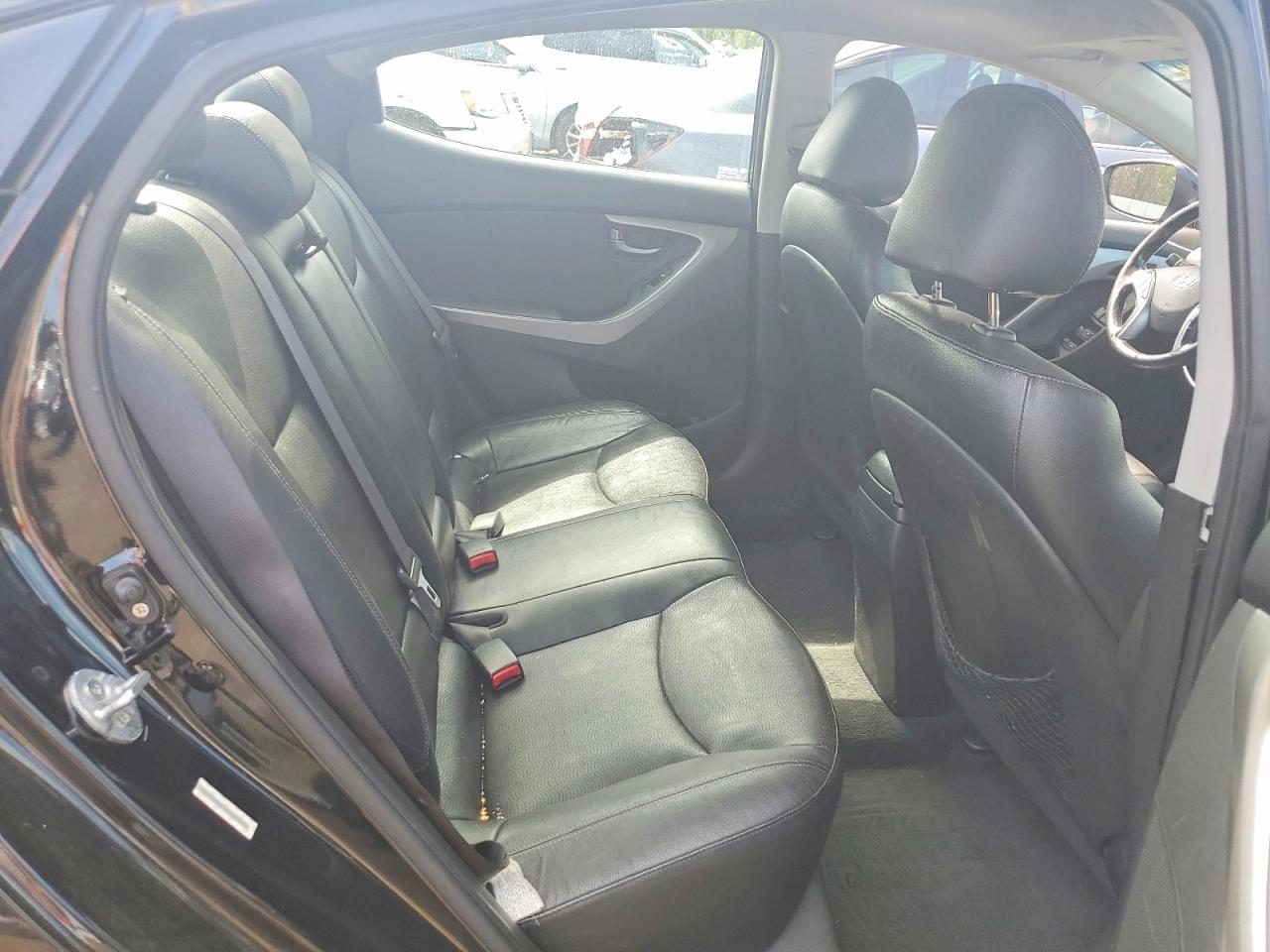 2013 Hyundai Elantra Limited Черный vin: KMHDH4AE7DU626182