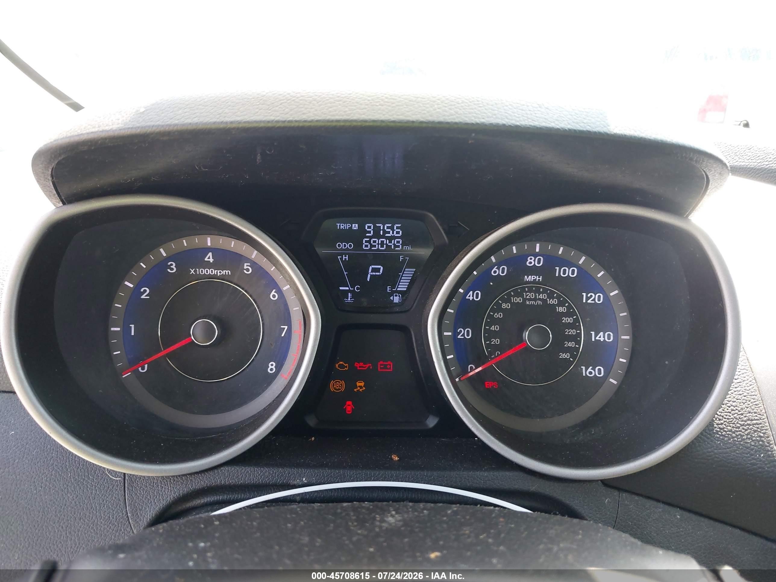 2013 Hyundai Elantra Limited Черный vin: KMHDH4AE7DU631298