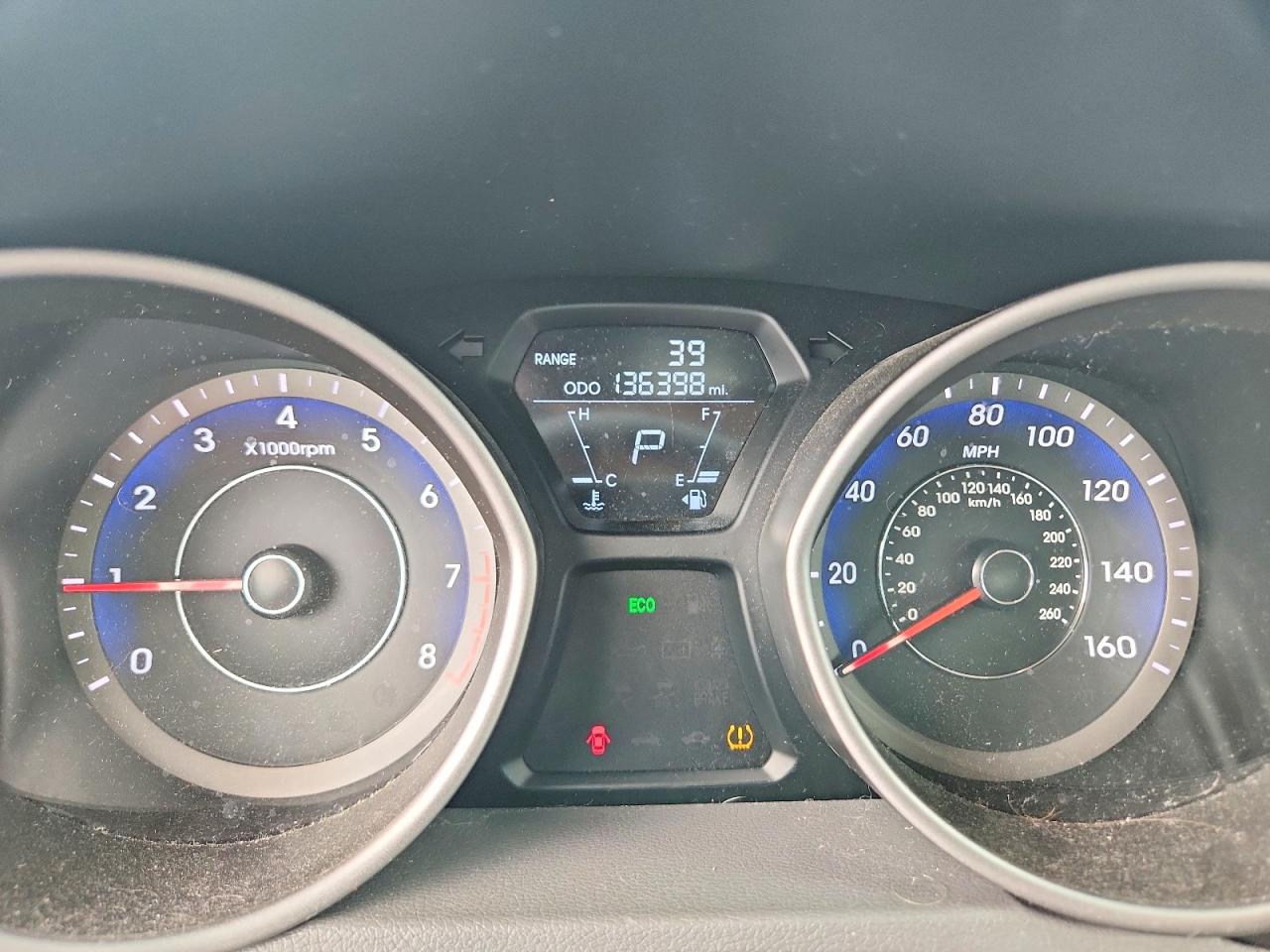 2013 Hyundai Elantra Limited Gray vin: KMHDH4AE7DU635352