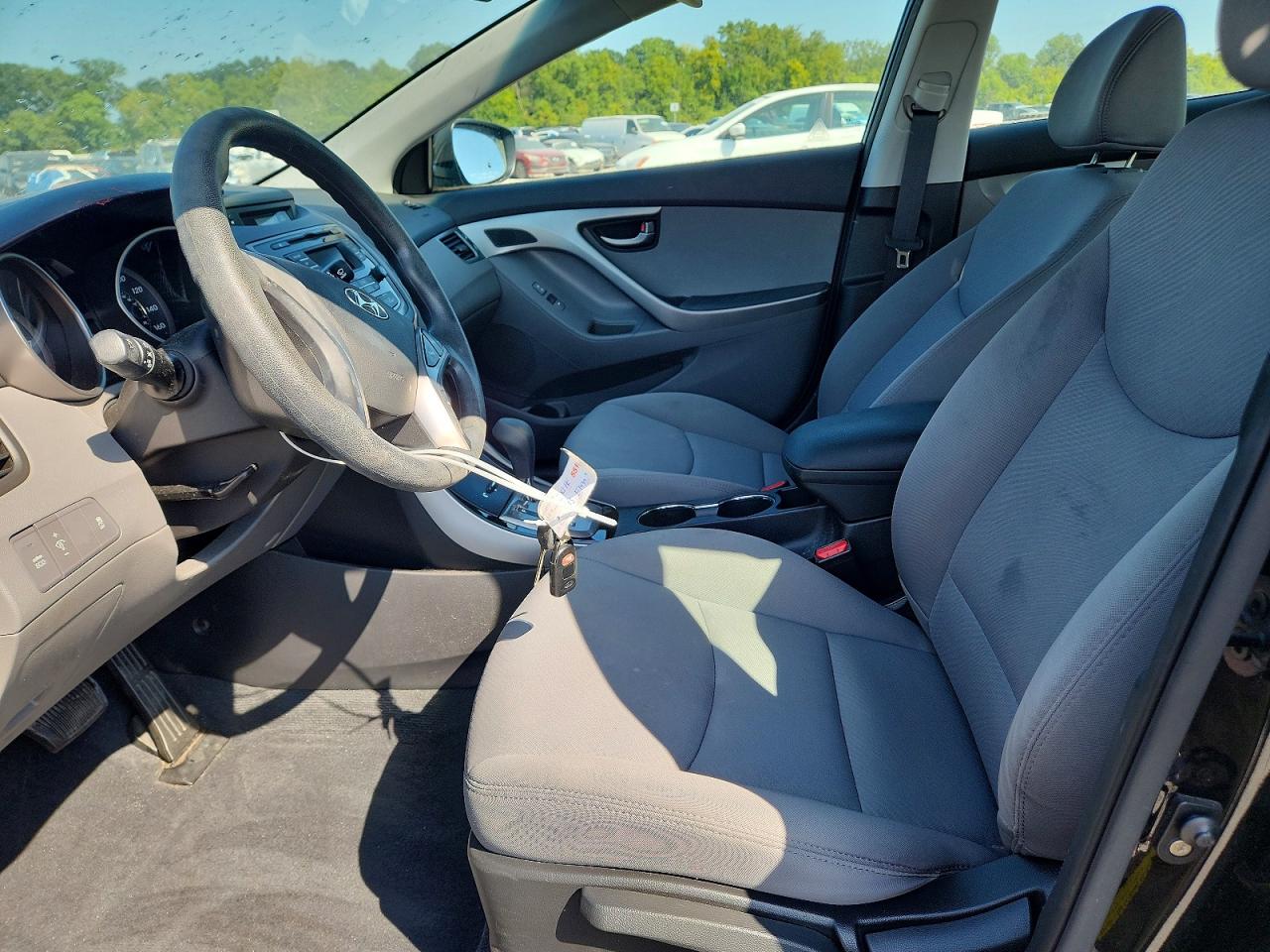 2013 Hyundai Elantra Gls Black vin: KMHDH4AE7DU664186