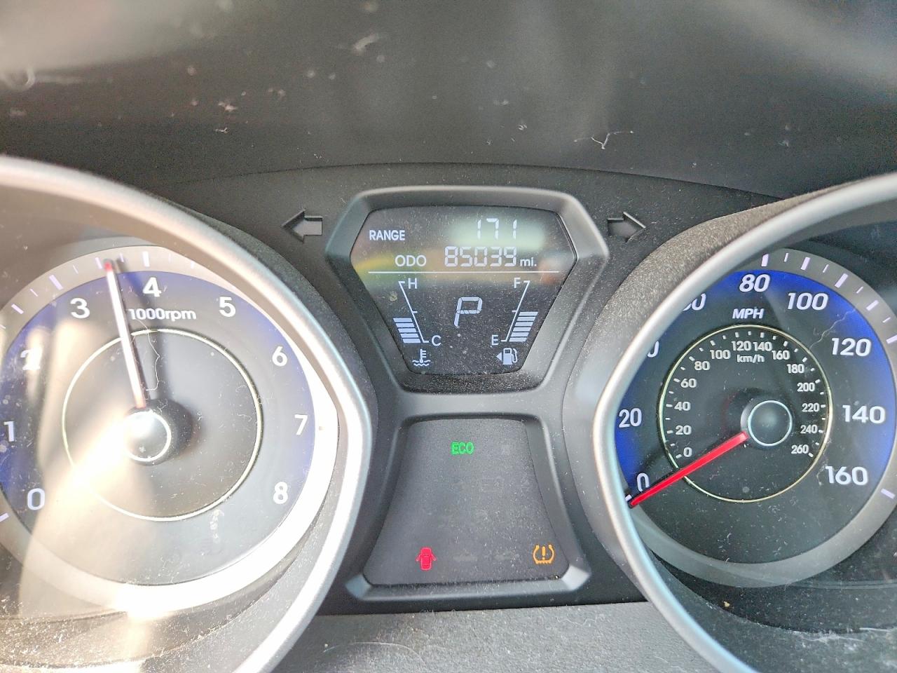 2013 Hyundai Elantra Gls Black vin: KMHDH4AE7DU664186