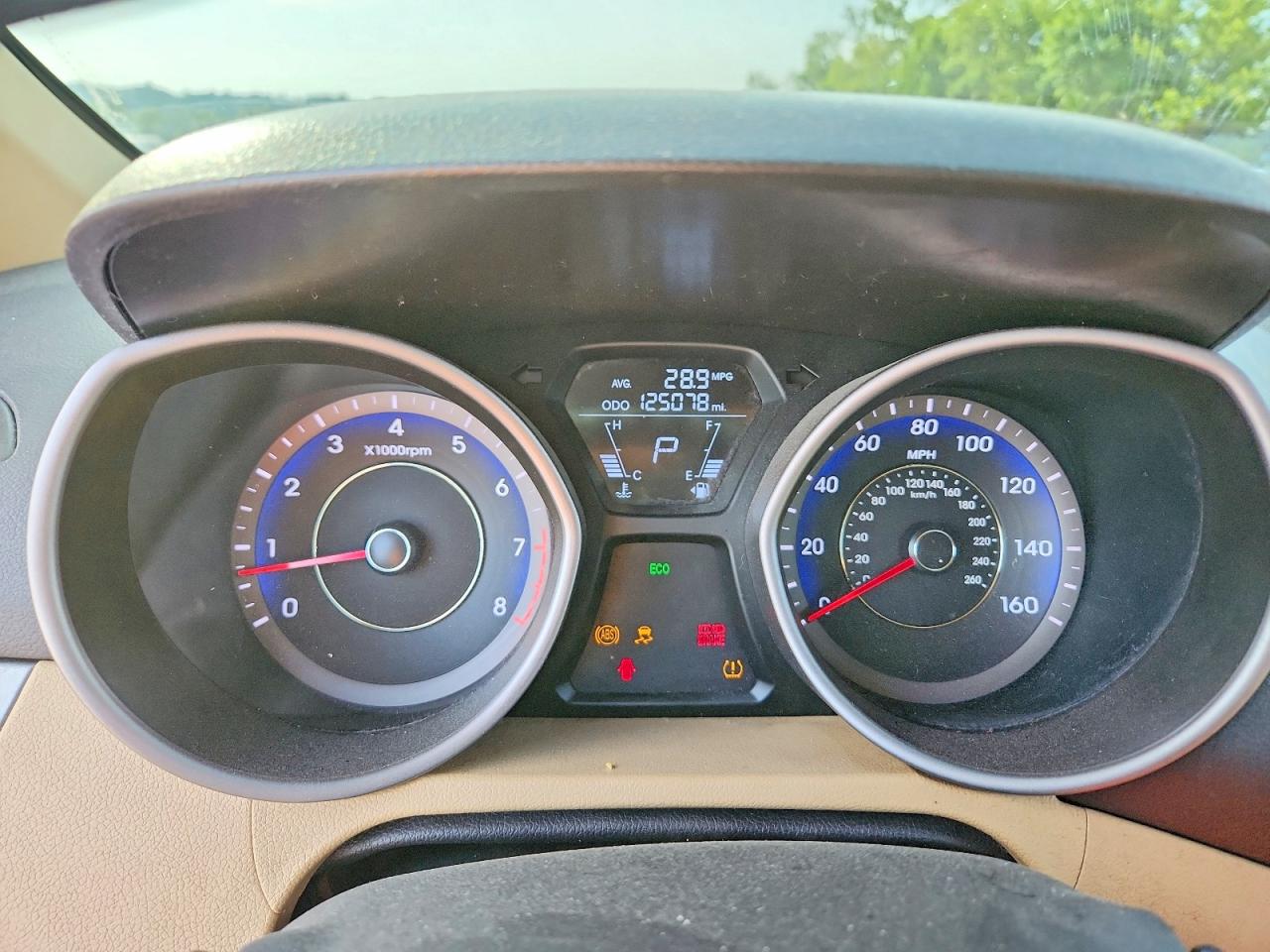 2013 Hyundai Elantra Gls Blue vin: KMHDH4AE7DU718313