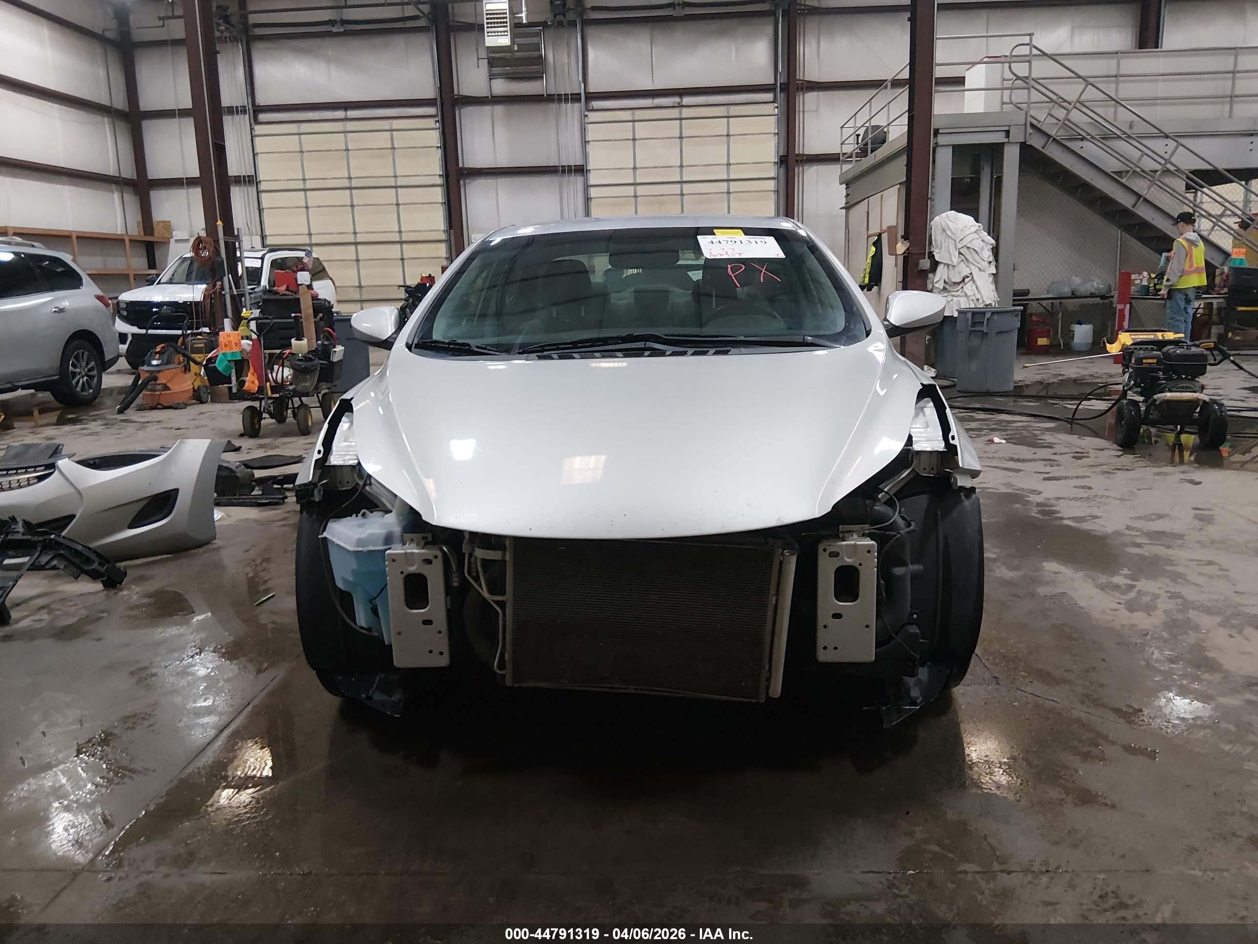 2013 Hyundai Elantra Gls Gray vin: KMHDH4AE7DU727562