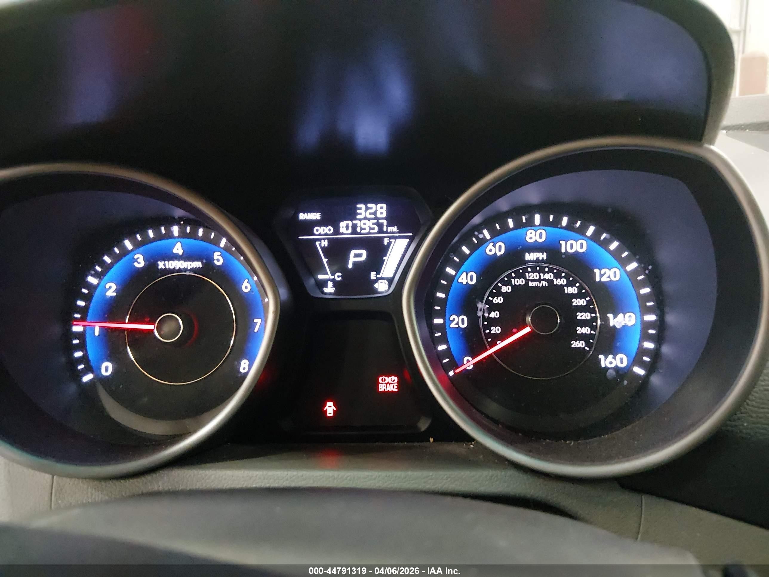 2013 Hyundai Elantra Gls Gray vin: KMHDH4AE7DU727562