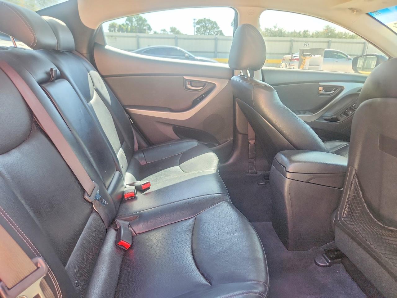 2013 Hyundai Elantra Limited Black vin: KMHDH4AE7DU730364