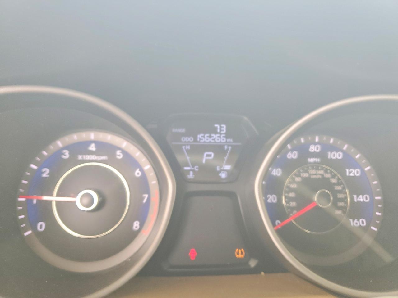 2013 Hyundai Elantra Gls Blue vin: KMHDH4AE7DU735984