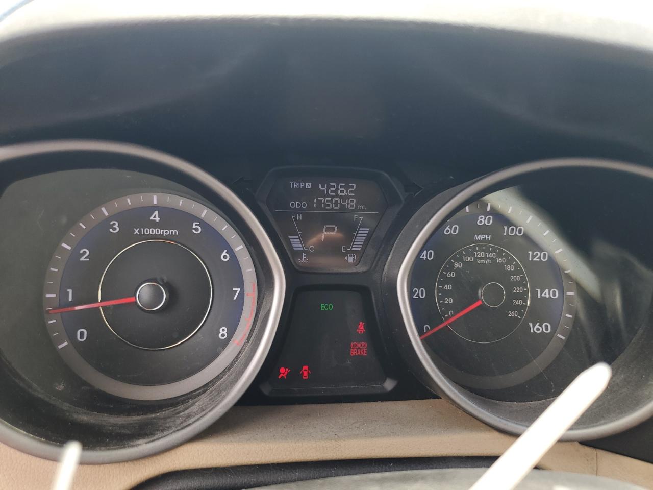 2013 Hyundai Elantra Gls Blue vin: KMHDH4AE7DU737007
