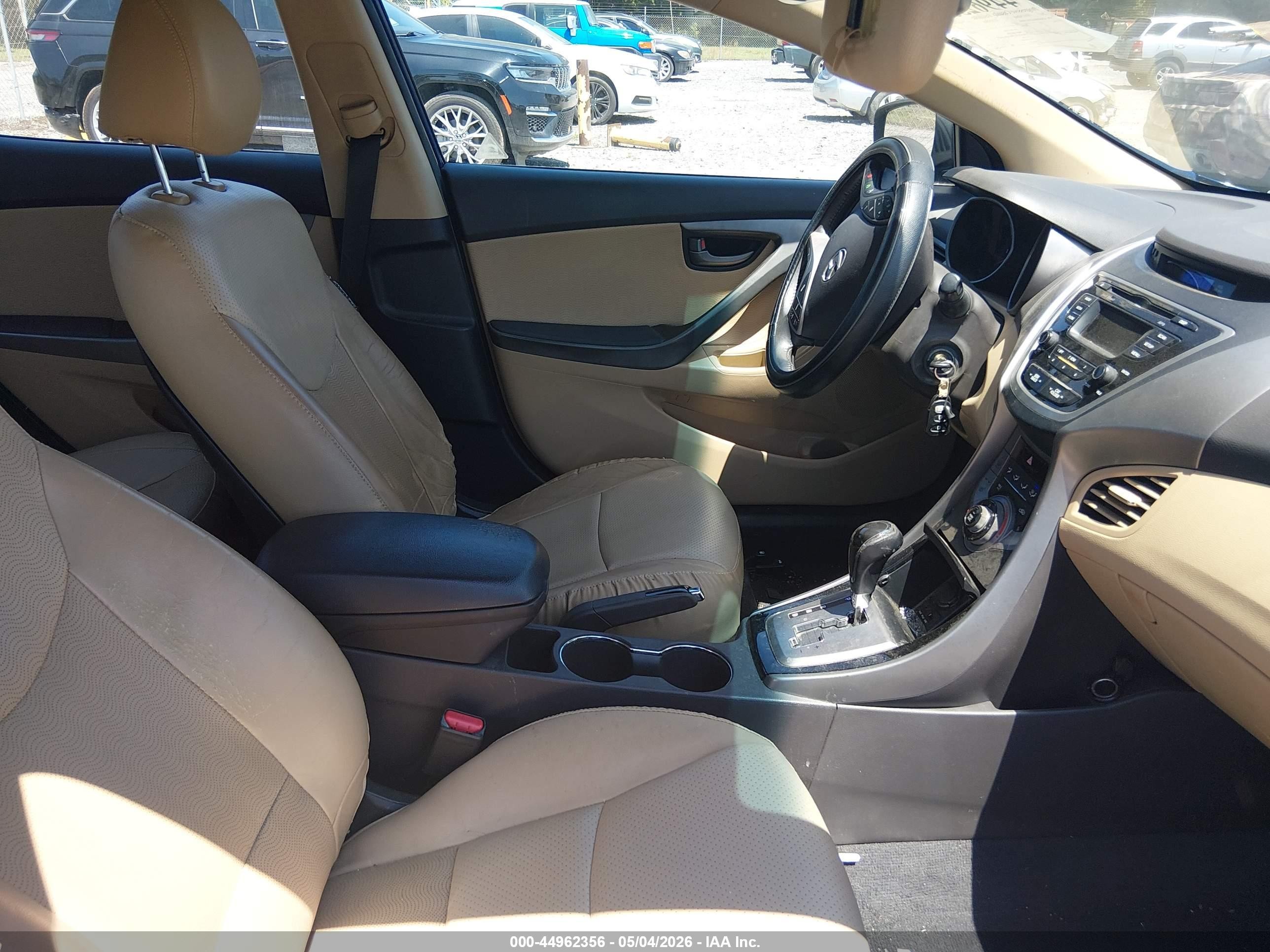 2013 Hyundai Elantra Limited Синий vin: KMHDH4AE7DU749805